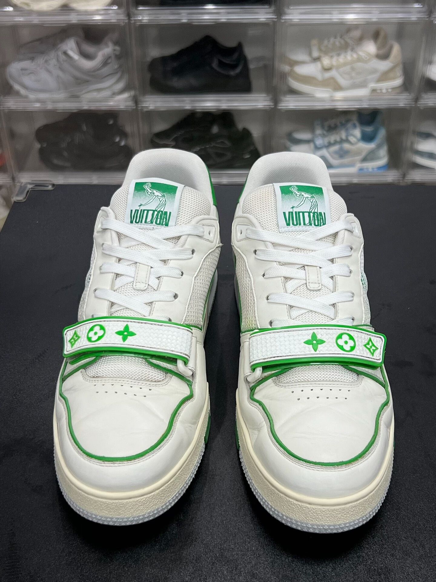 Louis Vuitton Louis Vuitton Training Green Lowtop Sneakers 10.5 Men Size US 10.5 / EU 43-44 - 2 Thumbnail