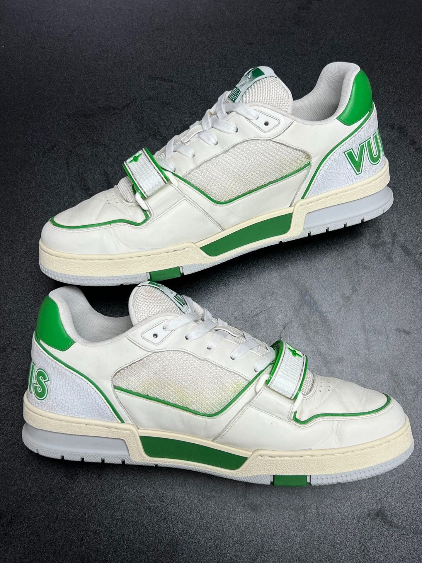 Louis Vuitton Louis Vuitton Training Green Lowtop Sneakers 10.5 Men Size US 10.5 / EU 43-44 - 6 Thumbnail
