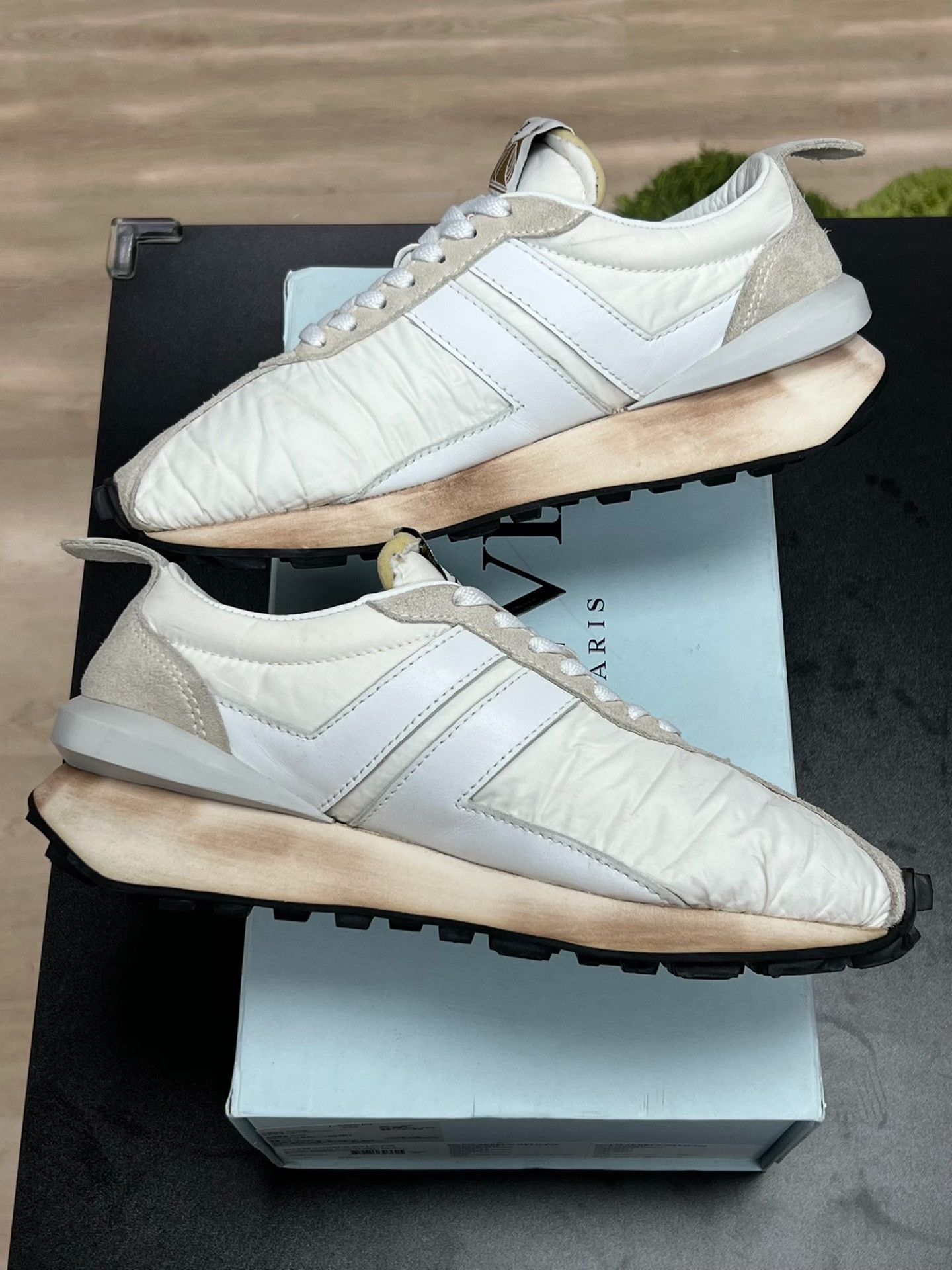 Lanvin Lanvin Casual White Lowtop Sneakers 9 Men Size US 9 / EU 42 - 6 Thumbnail