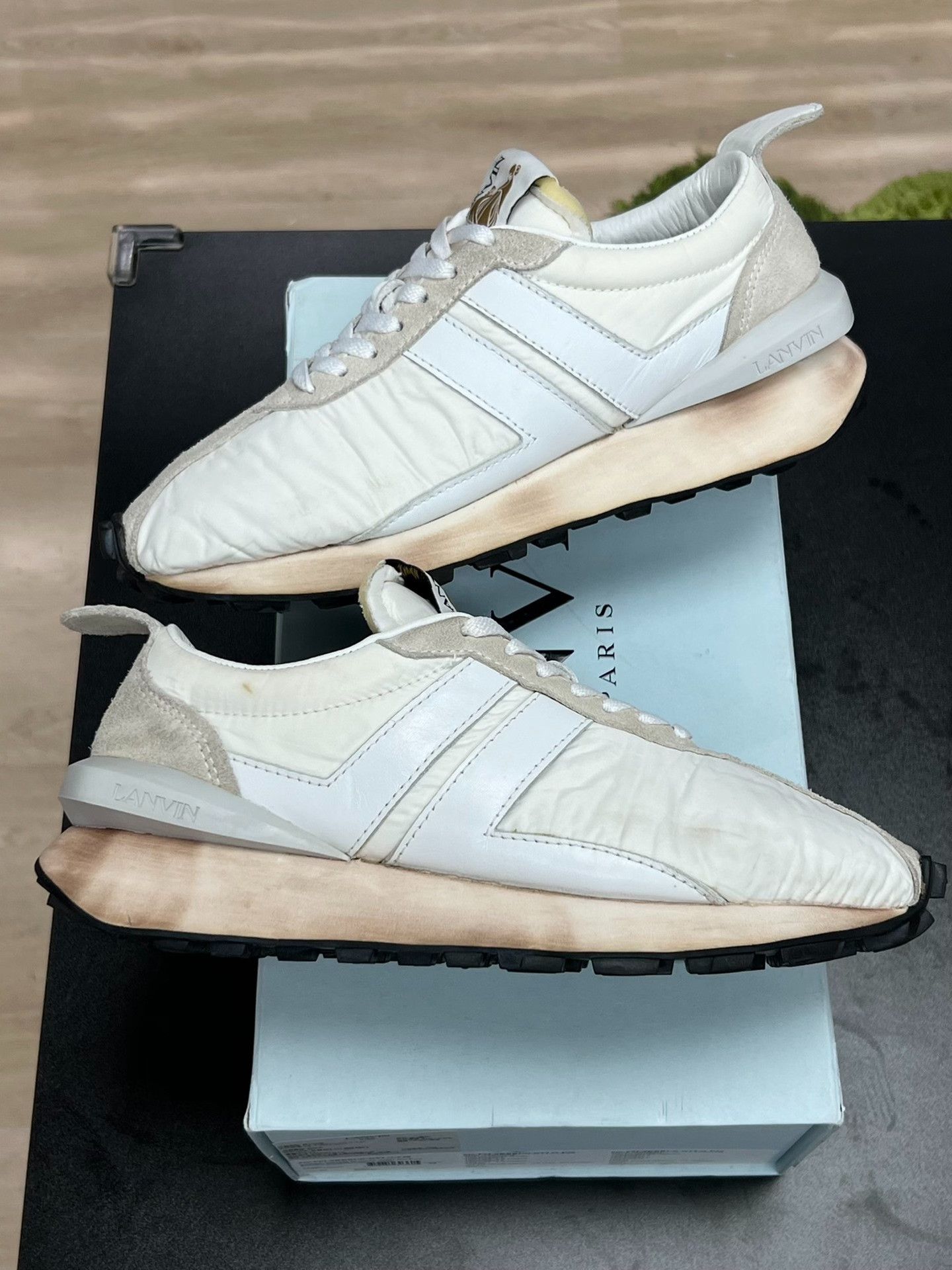 Lanvin Lanvin Casual White Lowtop Sneakers 9 Men Size US 9 / EU 42 - 5 Thumbnail