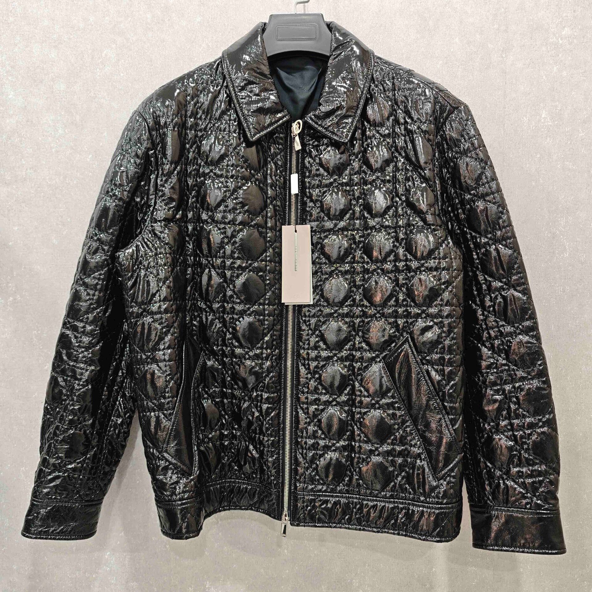 Dior Dior Cannage Quilted Lambskin Jacket 50 Size US M / EU 48-50 / 2 - 2 Thumbnail