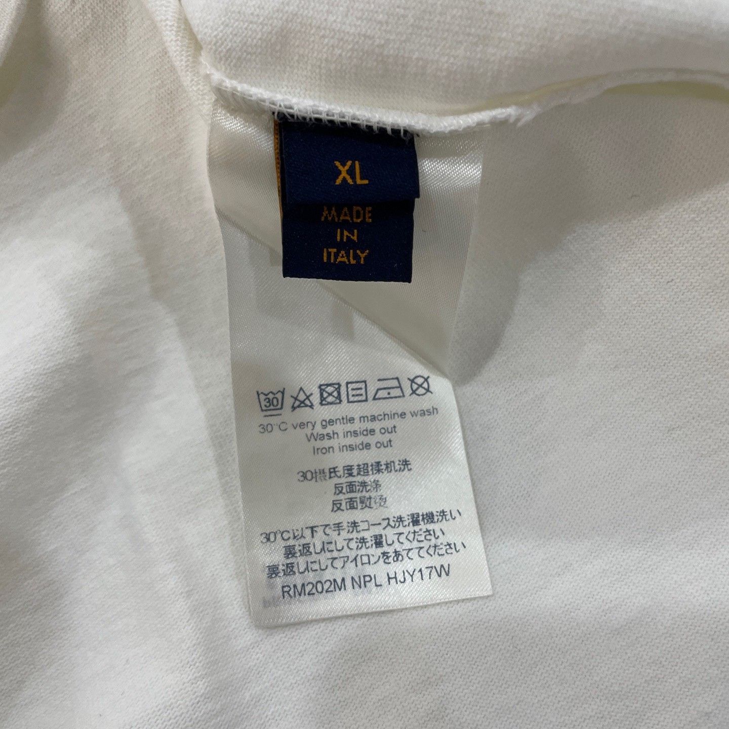 Louis Vuitton Louis Vuitton Signature Script T-Shirt XL Size US XL / EU 56 / 4 - 5 Thumbnail