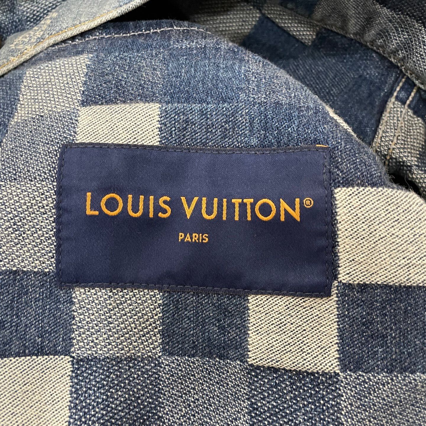 Louis Vuitton Louis Vuitton Pharrell Damier Denim Jacket 50 Size US M / EU 48-50 / 2 - 4 Thumbnail
