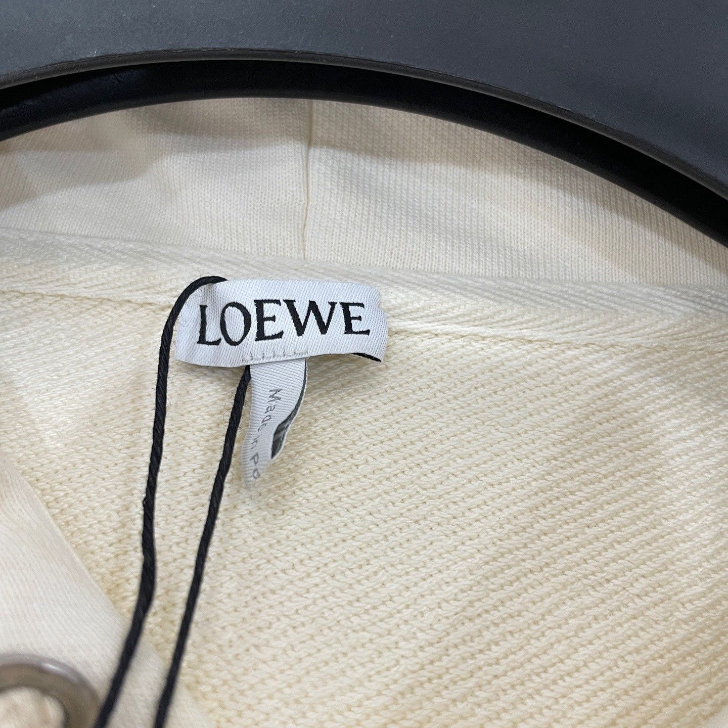 Loewe Loewe Leather Patch Logo Hoodie Size L Size US L / EU 52-54 / 3 - 4 Thumbnail