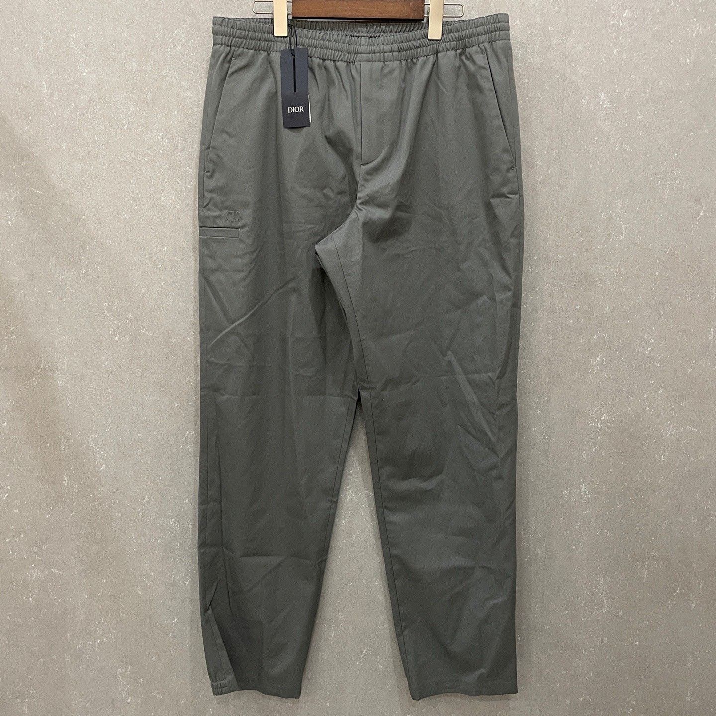 Dior Dior Green CD Logo Cotton Trousers EU 52 Size US 36 / EU 52 - 2 Thumbnail