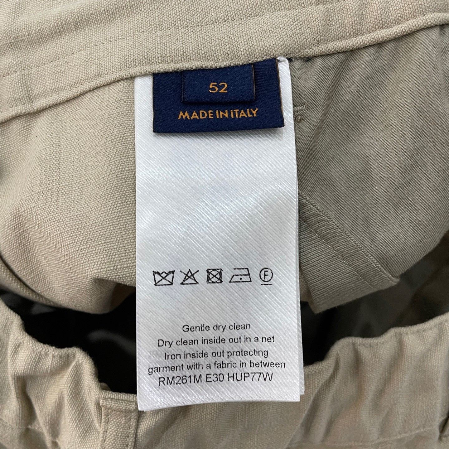Louis Vuitton Louis Vuitton Logo Print Cotton Cargo Pants 36 Size US 36 / EU 52 - 5 Thumbnail