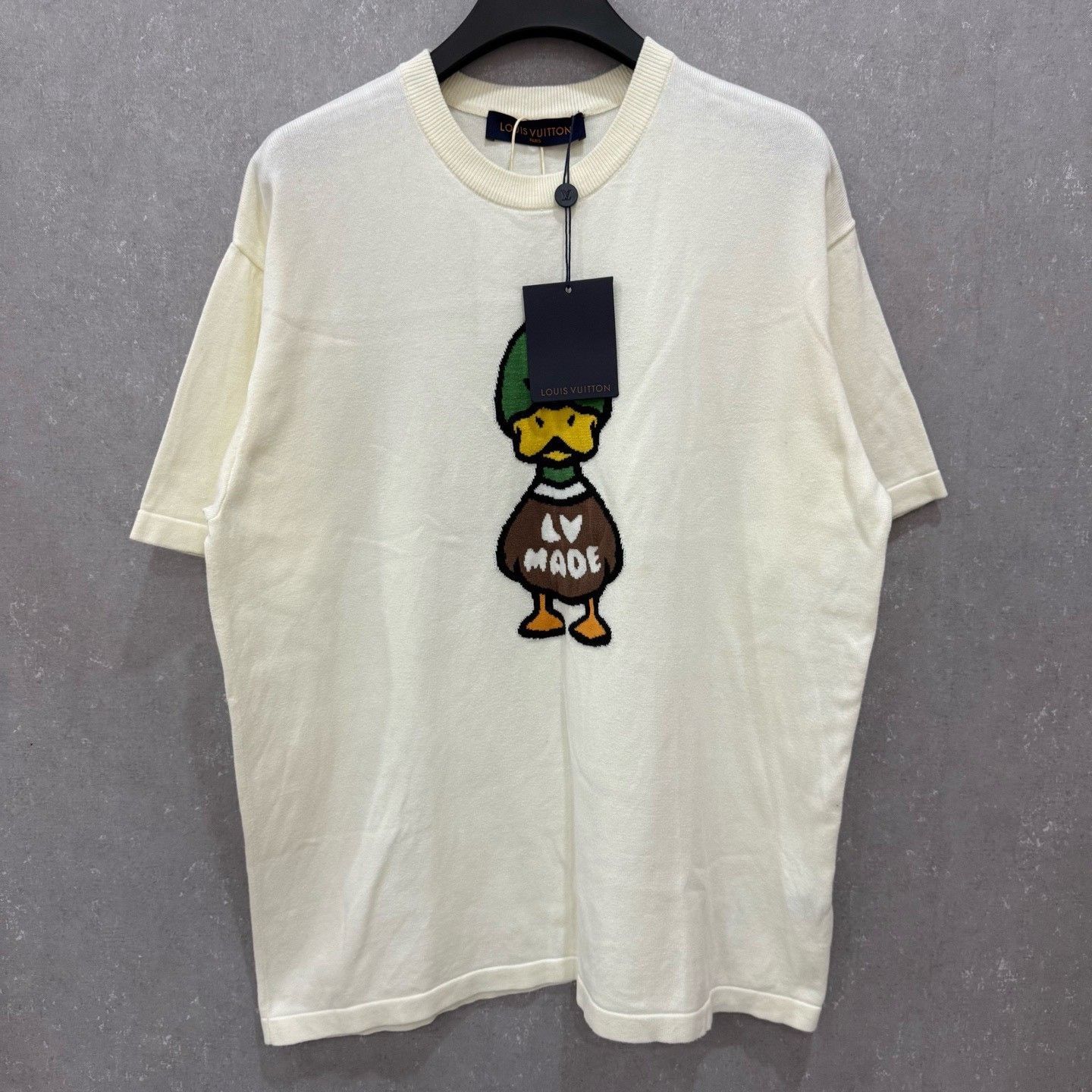 Louis Vuitton Louis Vuitton x Nigo Duck Knit T-Shirt Size M Size US M / EU 48-50 / 2 - 2 Thumbnail