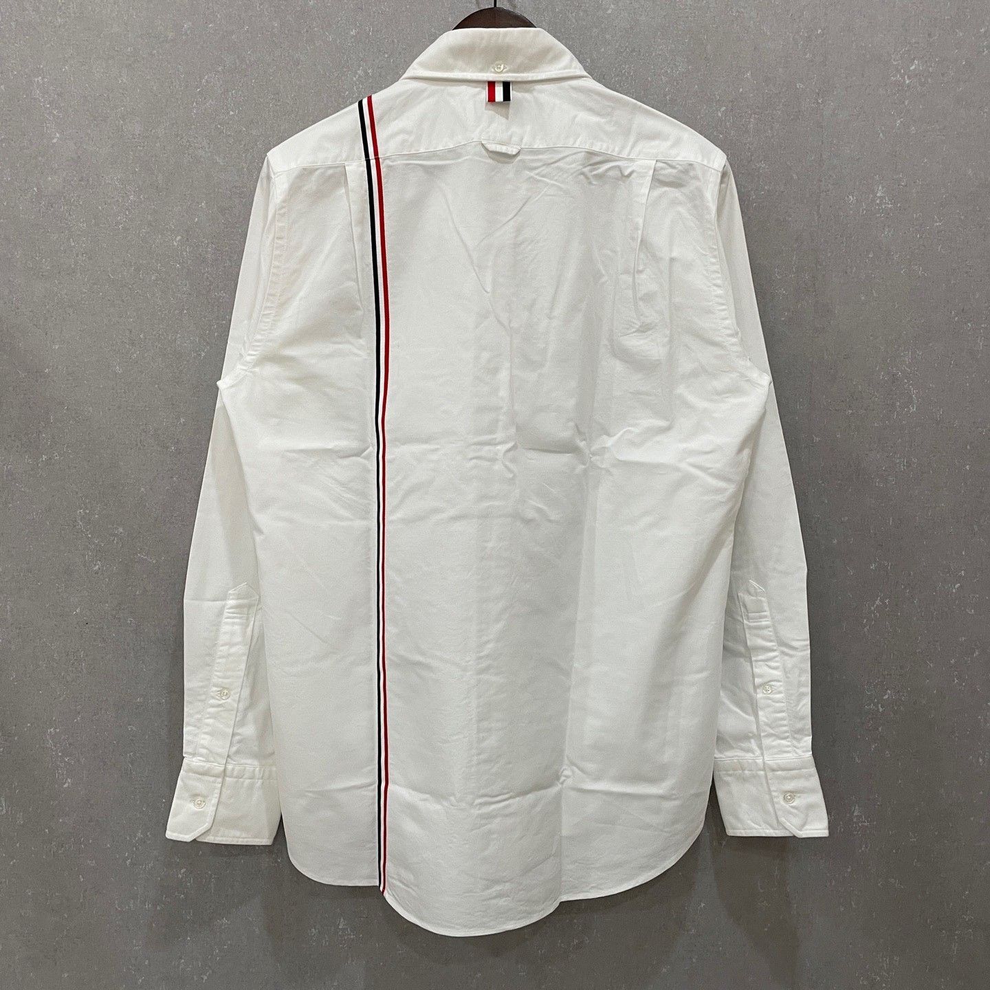 Thom Browne Thom Browne Vertical Stripe Button Down Shirt Size 3 Size US L / EU 52-54 / 3 - 3 Thumbnail
