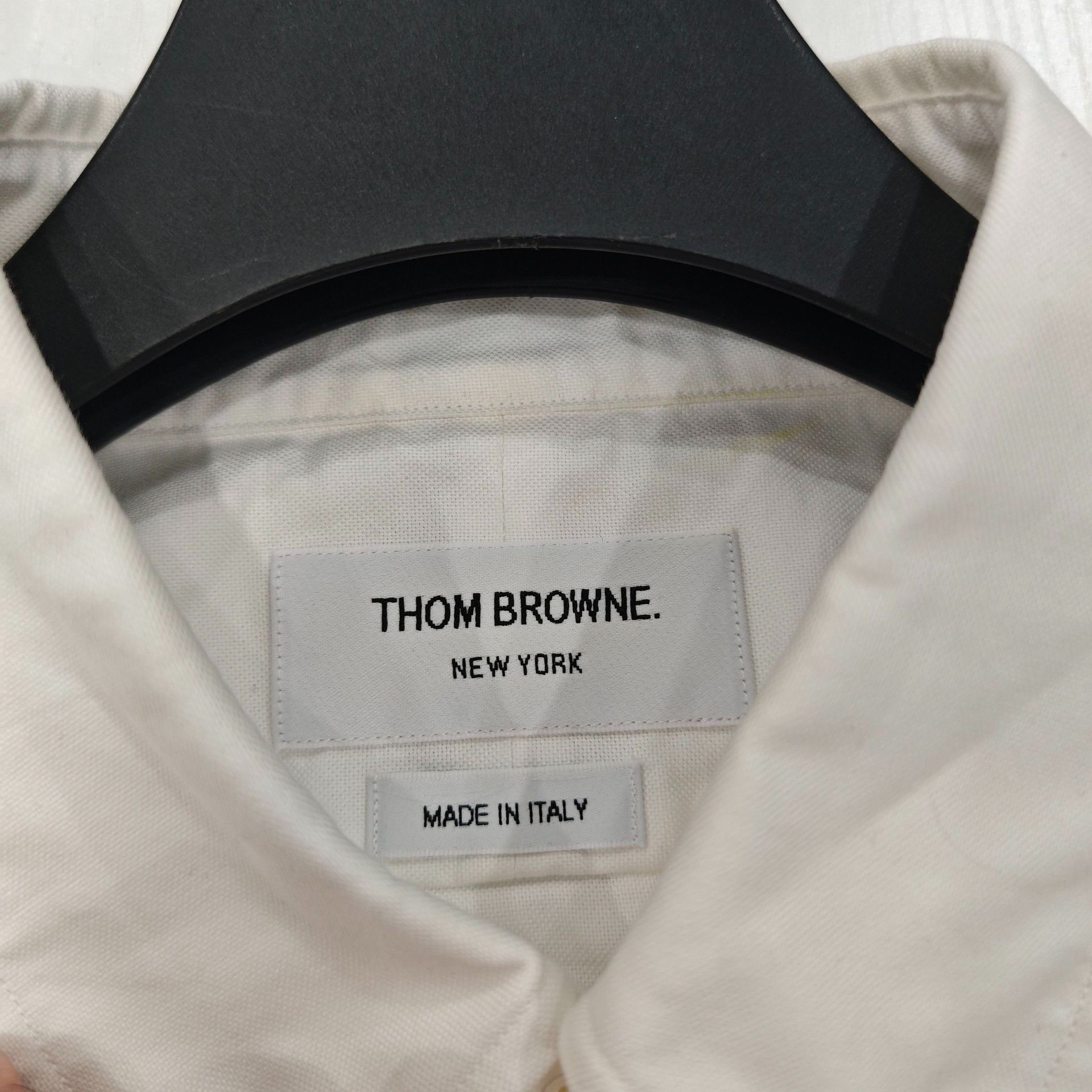 Thom Browne Thom Browne Vertical Stripe Button Down Shirt Size 3 Size US L / EU 52-54 / 3 - 4 Thumbnail