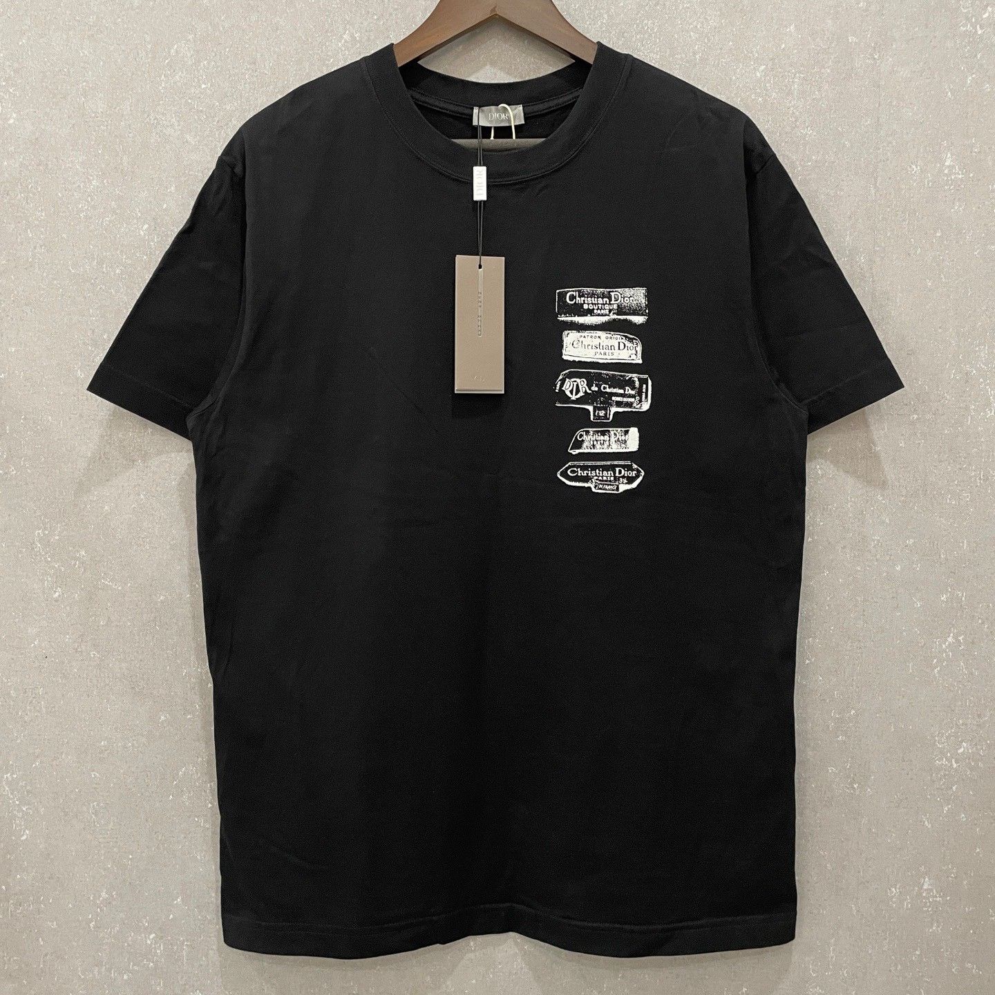 Dior Dior Graffiti Logo Print T-Shirt M Size US M / EU 48-50 / 2 - 2 Thumbnail