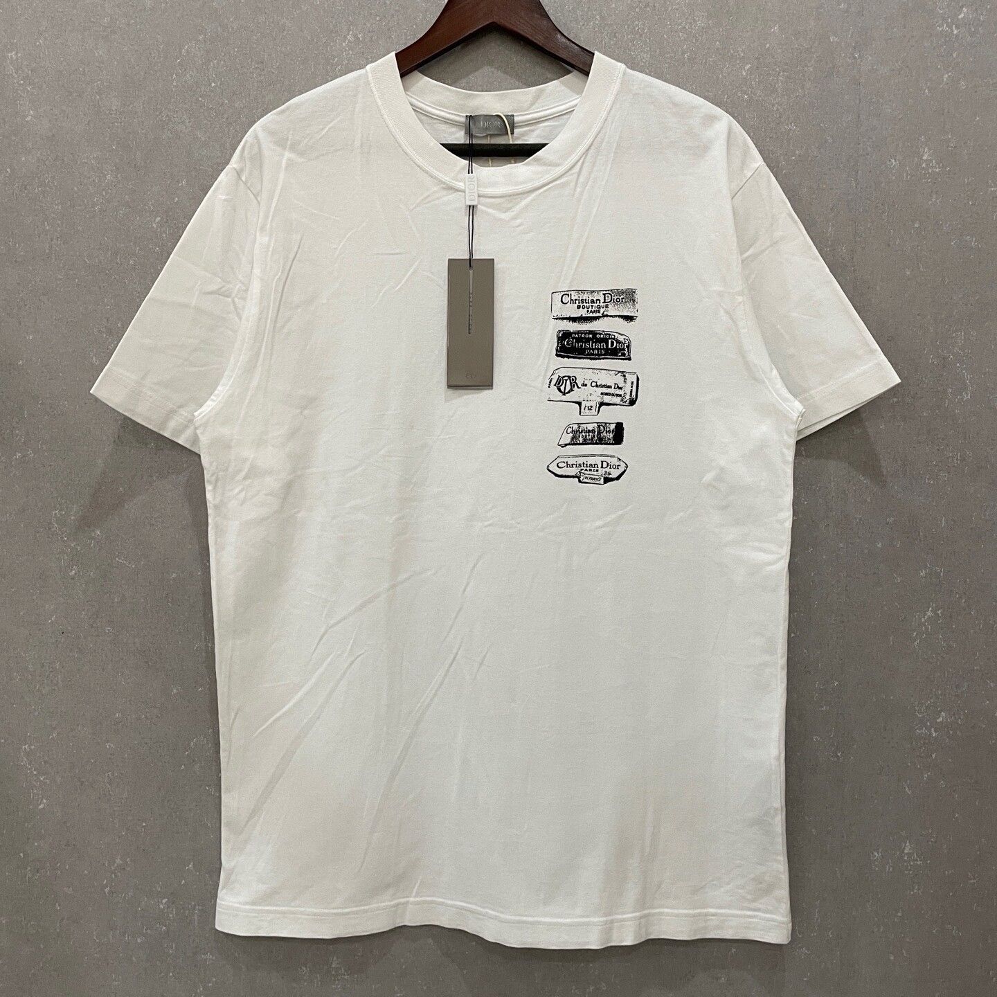Dior Dior Multiple Graphic Print Logo T-Shirt Size M Size US M / EU 48-50 / 2 - 2 Thumbnail