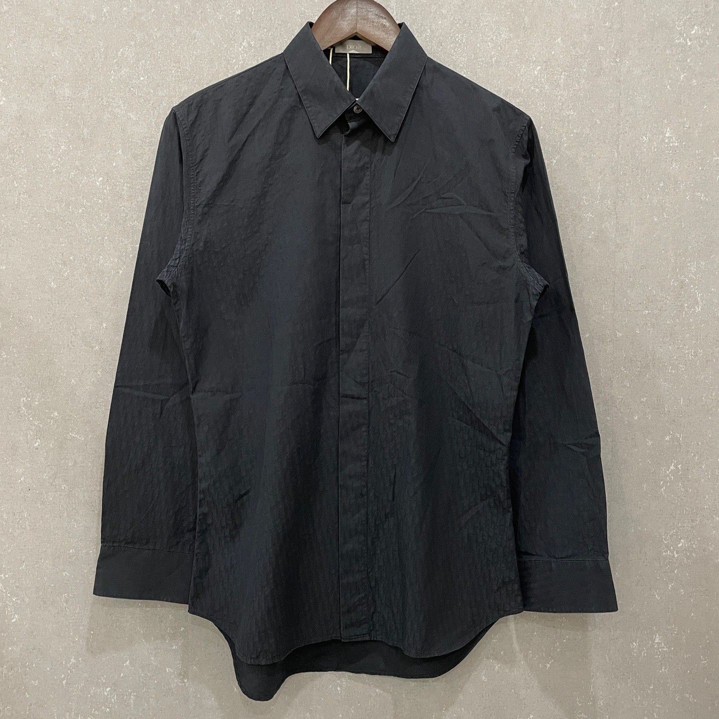 Dior Dior Black Oblique Cotton Shirt Size S Size US S / EU 44-46 / 1 - 2 Thumbnail