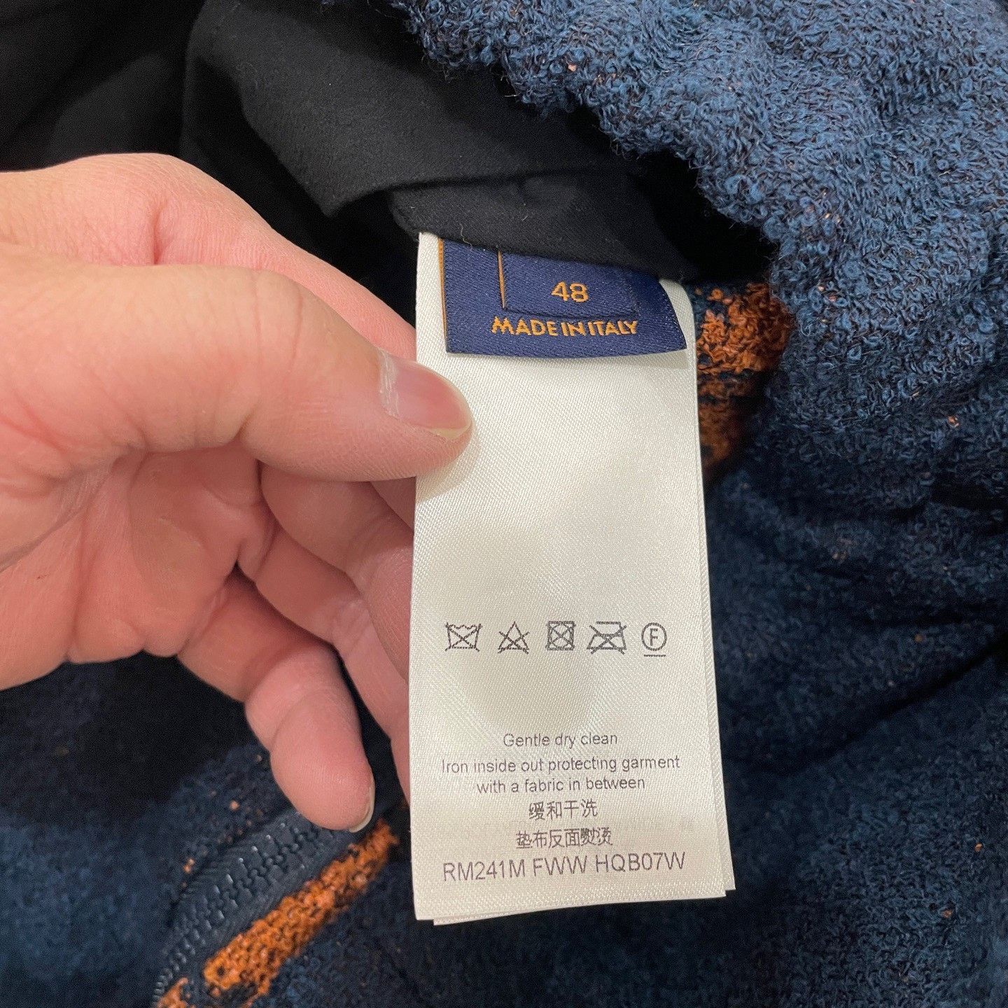 Louis Vuitton Louis Vuitton Monogram Cloud Wool Zip Jacket 48 Size US M / EU 48-50 / 2 - 7 Thumbnail