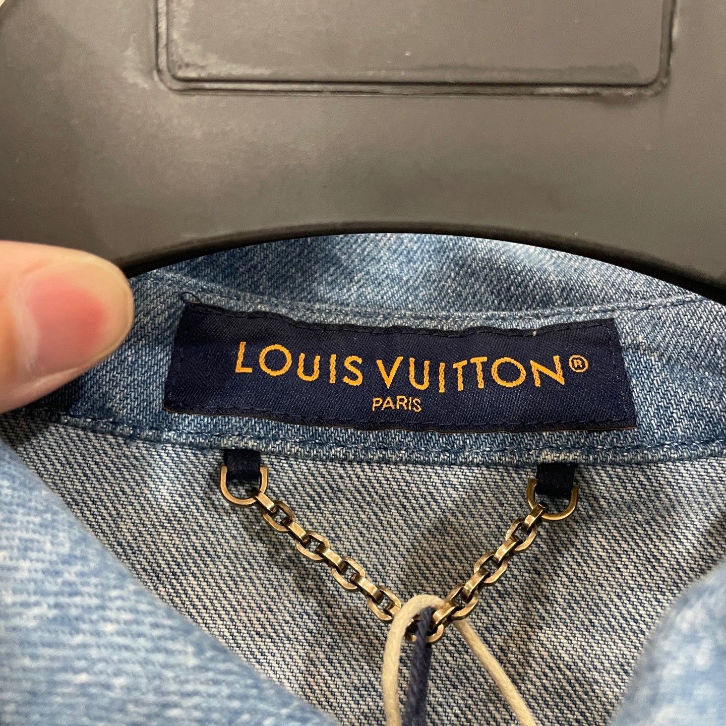 Louis Vuitton Louis Vuitton Monogram Denim Stripe Polo Size M Size US M / EU 48-50 / 2 - 4 Thumbnail