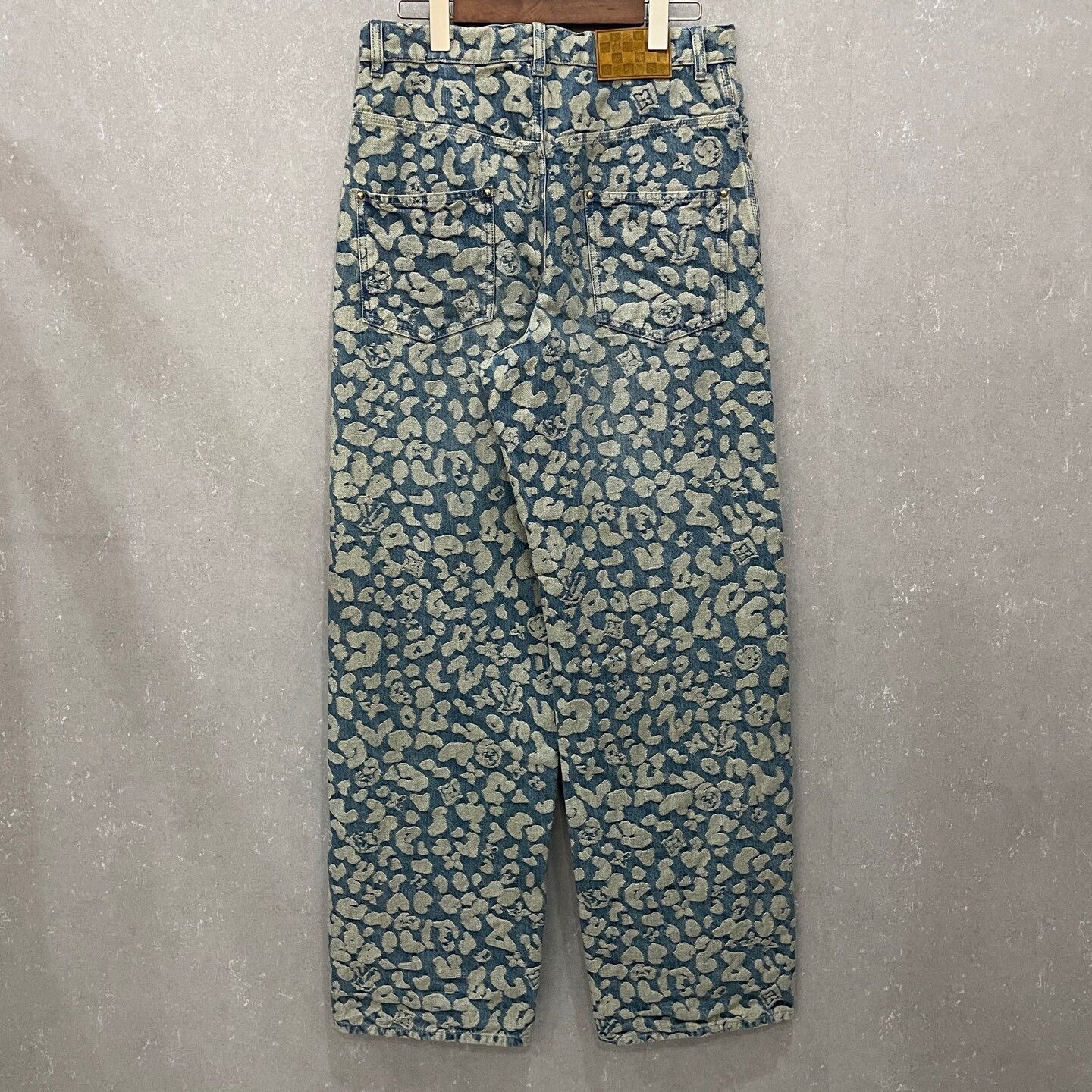 Louis Vuitton Louis Vuitton x Nigo Monogram Denim Jeans 28 Size US 28 / EU 44 - 3 Thumbnail