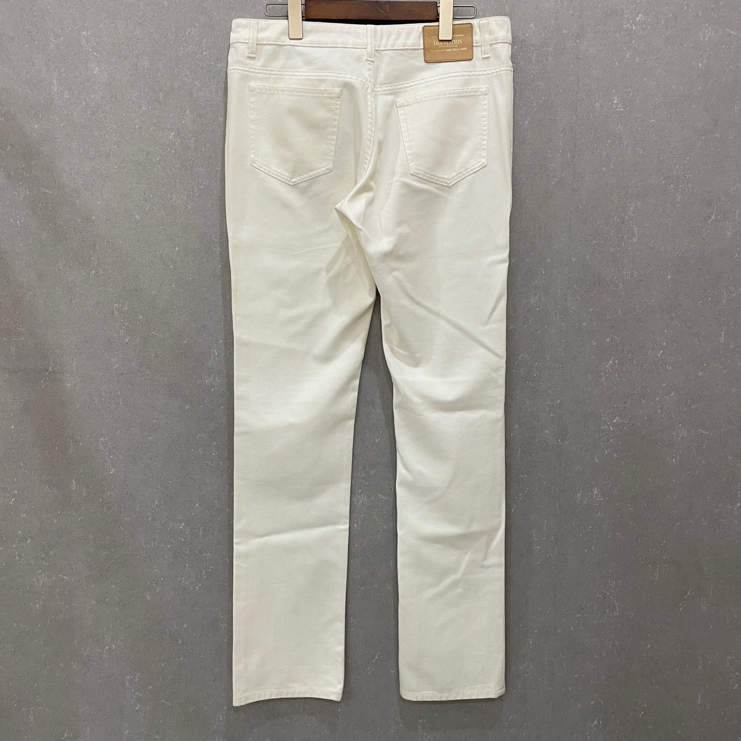 Louis Vuitton Louis Vuitton White Cotton Denim Jeans Size 28 Size US 28 / EU 44 - 3 Thumbnail