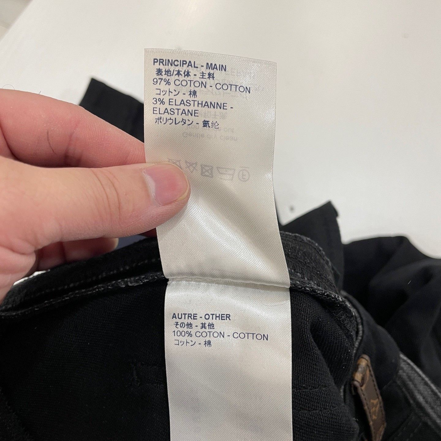 Louis Vuitton Louis Vuitton Bicolor Contrast Denim Jeans FR 34 Size 25" / US 0 / IT 36 - 6 Thumbnail