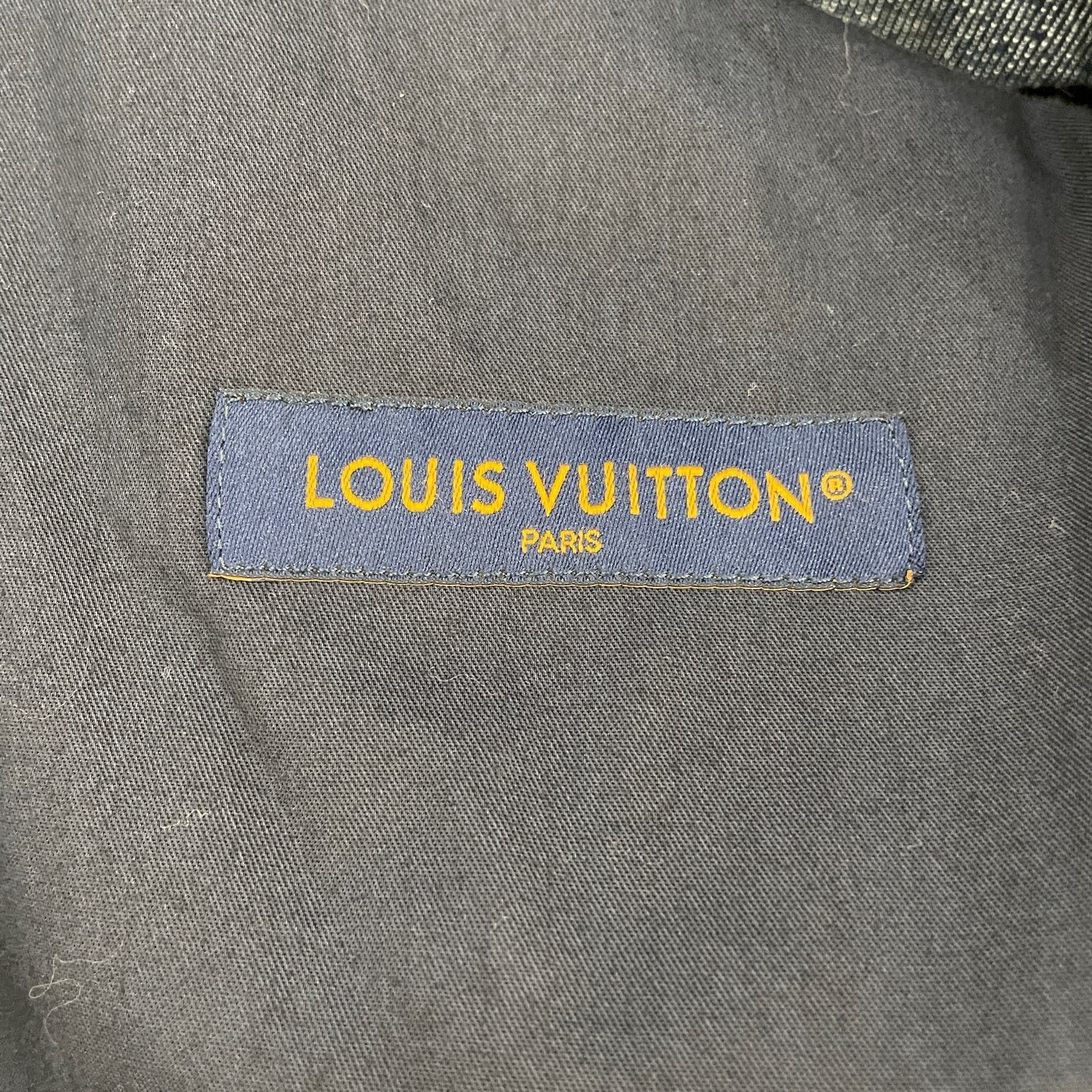Louis Vuitton Louis Vuitton Pharrell Embroidered Denim Jacket 46 Size US S / EU 44-46 / 1 - 5 Thumbnail