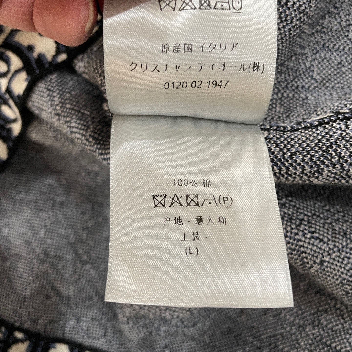 Dior Dior Oblique Monogram Long Sleeve Shirt US L Size US L / EU 52-54 / 3 - 8 Thumbnail
