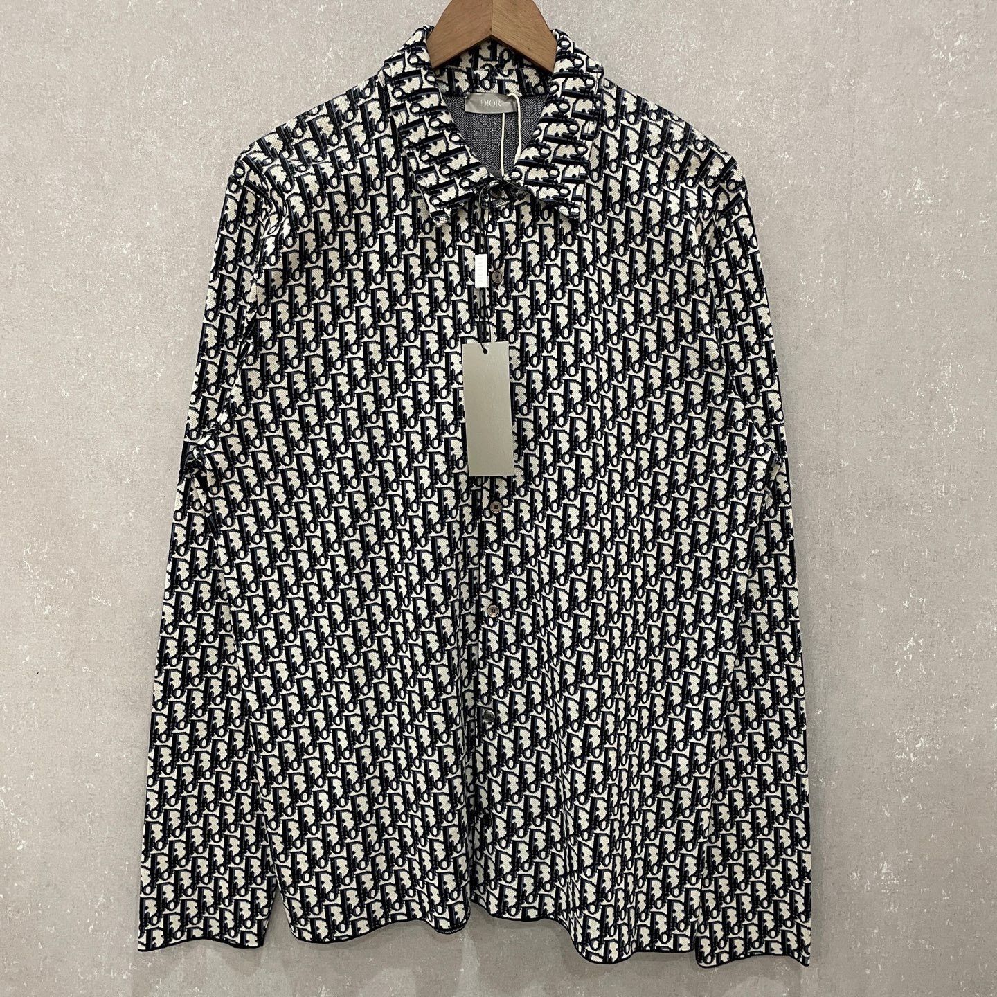 Dior Dior Oblique Monogram Long Sleeve Shirt US L Size US L / EU 52-54 / 3 - 4 Thumbnail