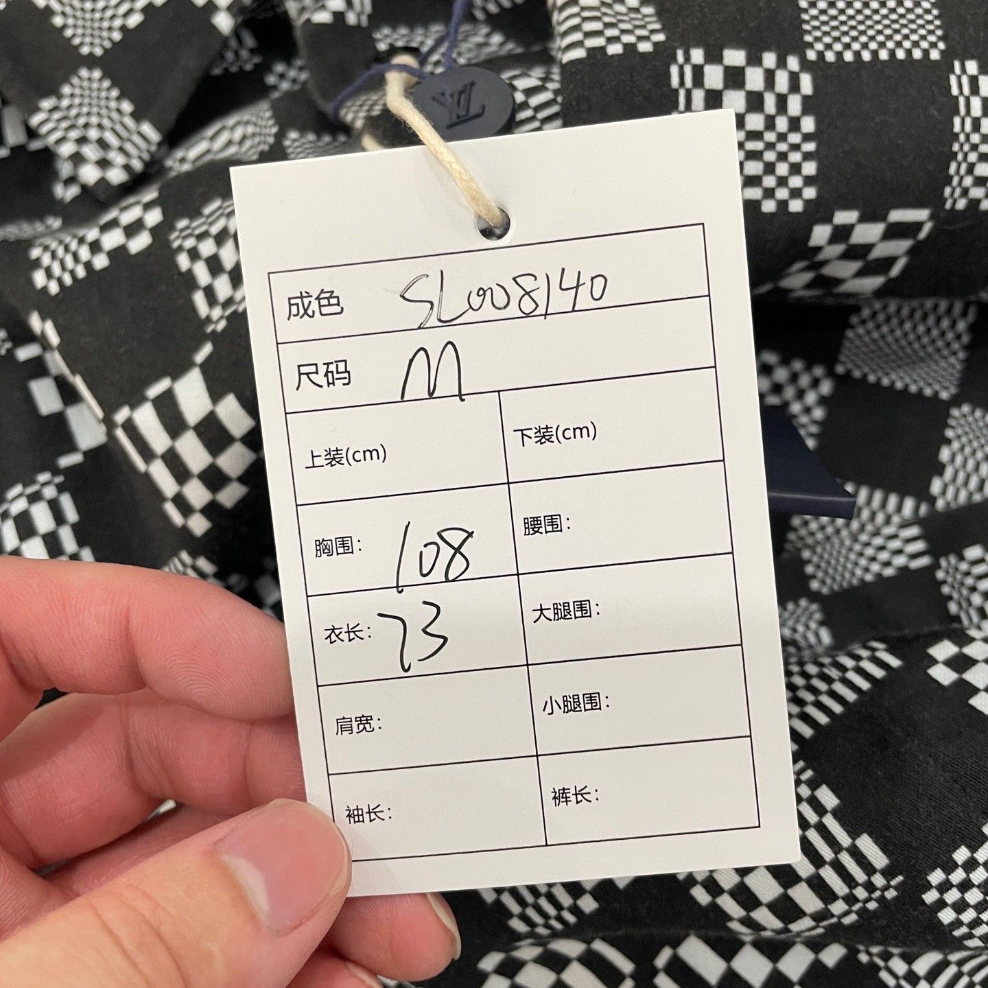 Louis Vuitton Louis Vuitton Damier Checkered Shirt Size M Size US M / EU 48-50 / 2 - 8 Thumbnail