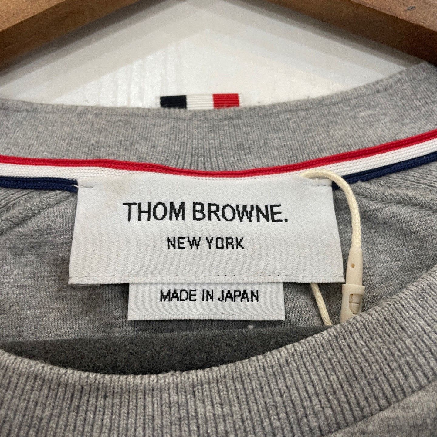 Thom Browne Thom Browne 4-Bar Stripe Cotton T-Shirt Size 3 Size US L / EU 52-54 / 3 - 4 Thumbnail