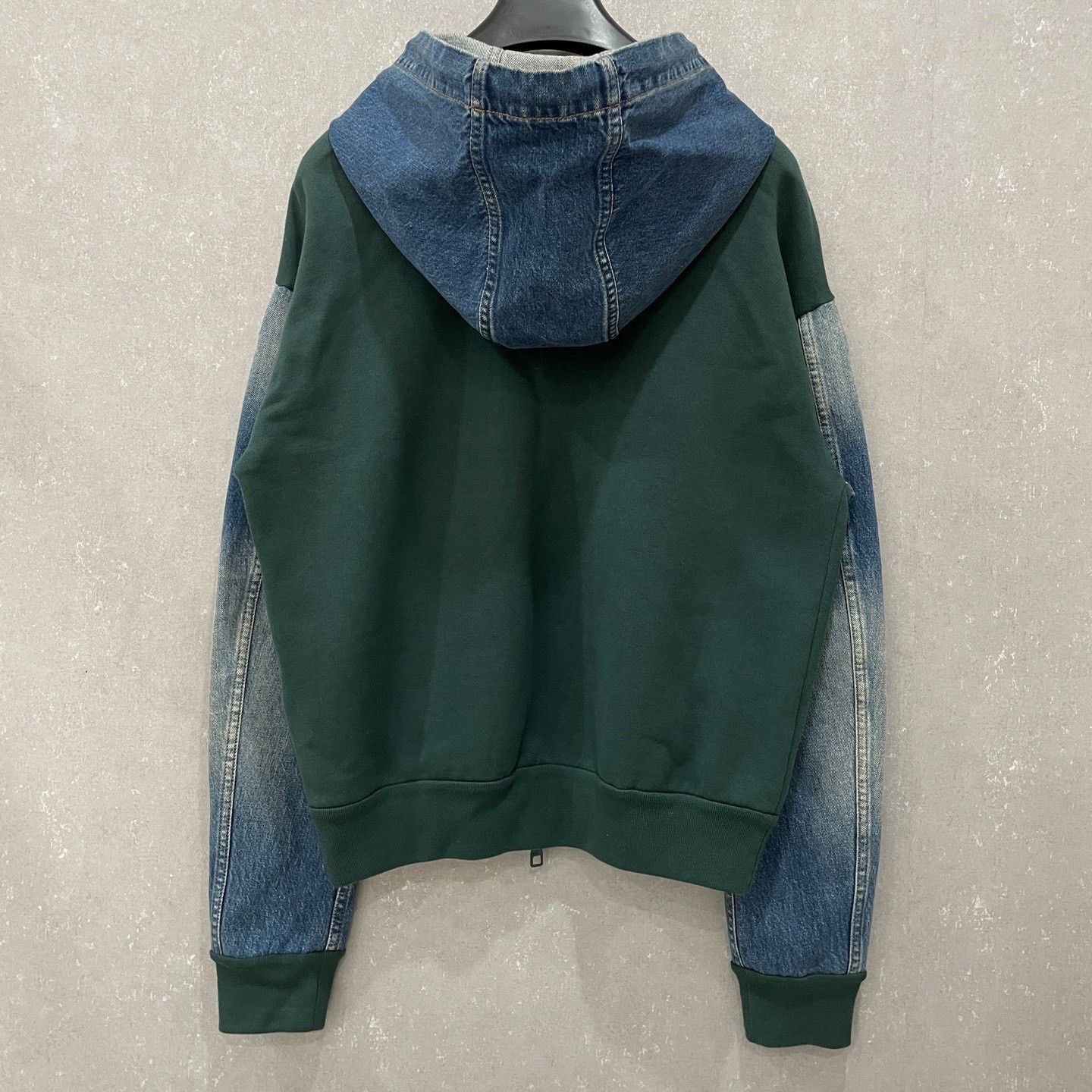 Louis Vuitton Louis Vuitton Denim Mix Zip Hoodie S Size US S / EU 44-46 / 1 - 3 Thumbnail