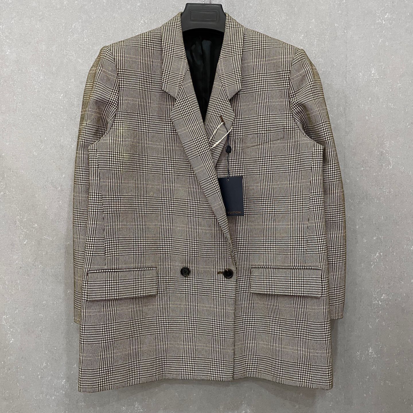 Louis Vuitton Louis Vuitton Houndstooth Double-Breasted Blazer 40 Size M / US 6-8 / IT 42-44 - 7 Thumbnail