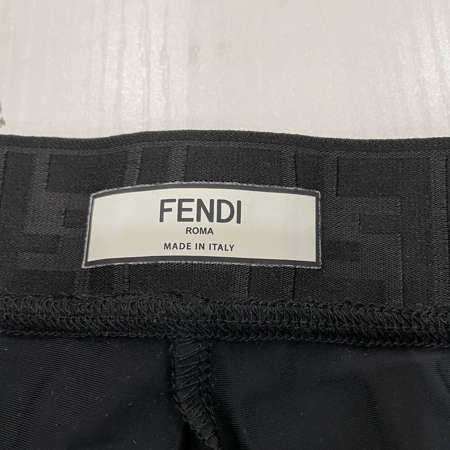 Fendi Fendi FF Monogram Allover Print Shorts IT 42 Size 28" / US 6 / IT 42 - 4 Thumbnail