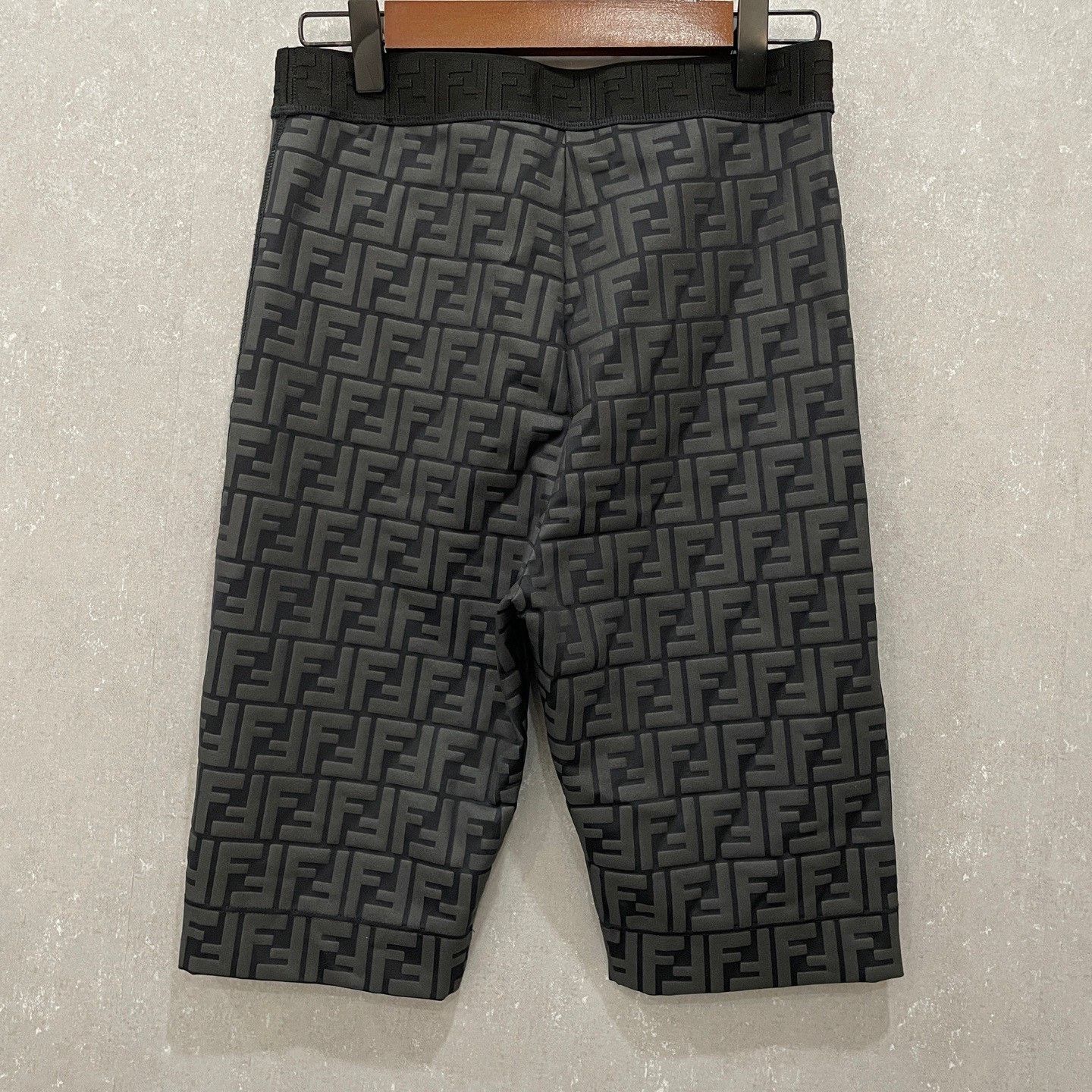 Fendi Fendi FF Monogram Allover Print Shorts IT 42 Size 28" / US 6 / IT 42 - 3 Thumbnail