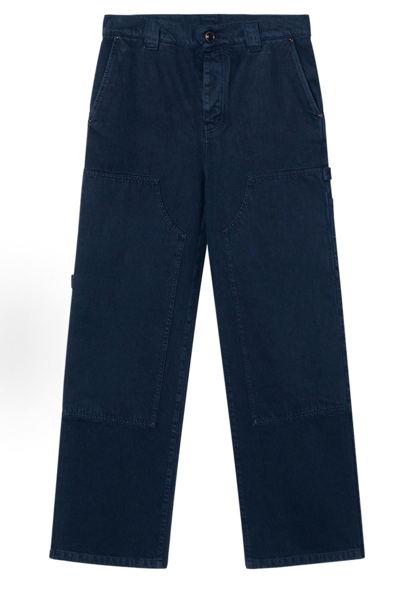 Louis Vuitton Louis Vuitton Monogram Embroidered Carpenter Jeans 30 Size US 30 / EU 46 - 2 Thumbnail