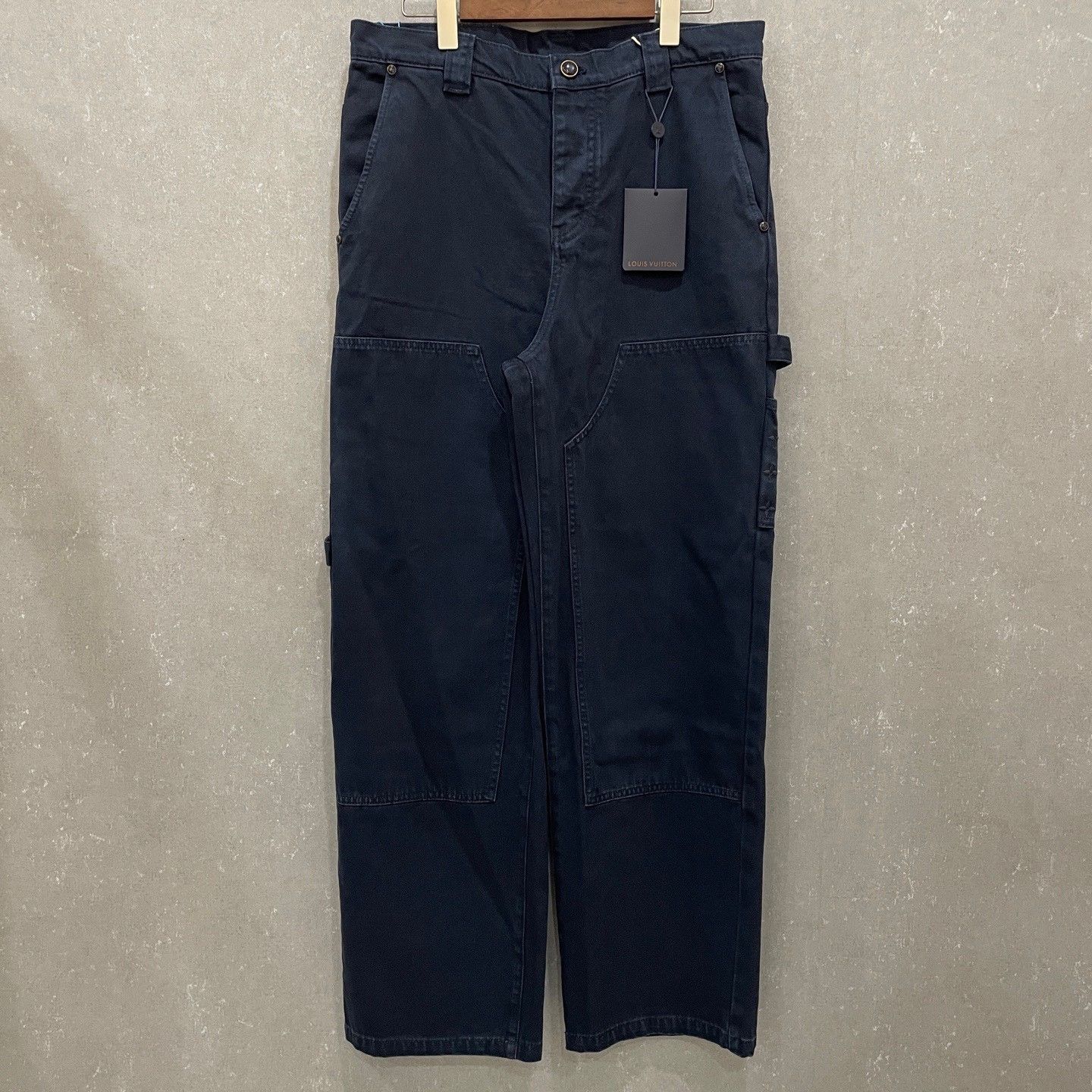 Louis Vuitton Louis Vuitton Monogram Embroidered Carpenter Jeans 30 Size US 30 / EU 46 - 4 Thumbnail