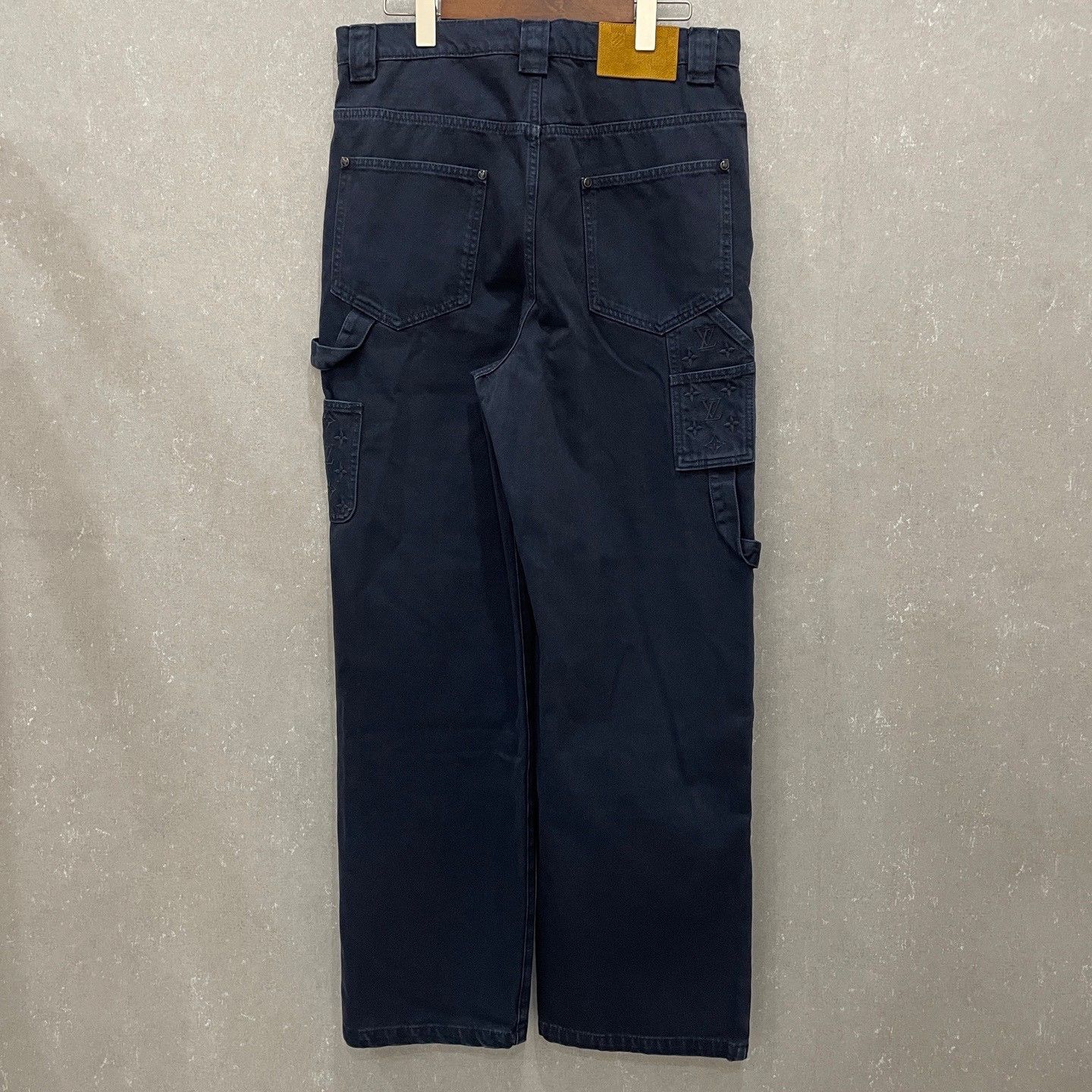 Louis Vuitton Louis Vuitton Monogram Embroidered Carpenter Jeans 30 Size US 30 / EU 46 - 5 Thumbnail