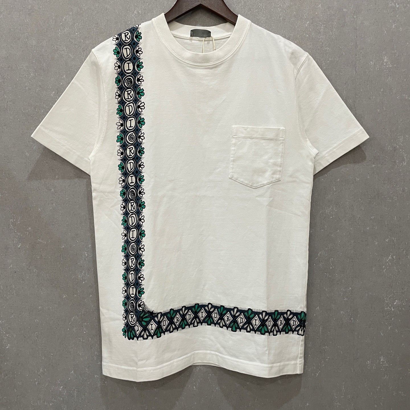 Dior Dior x Stussy Floral Graphic T-Shirt S Size US S / EU 44-46 / 1 - 2 Thumbnail