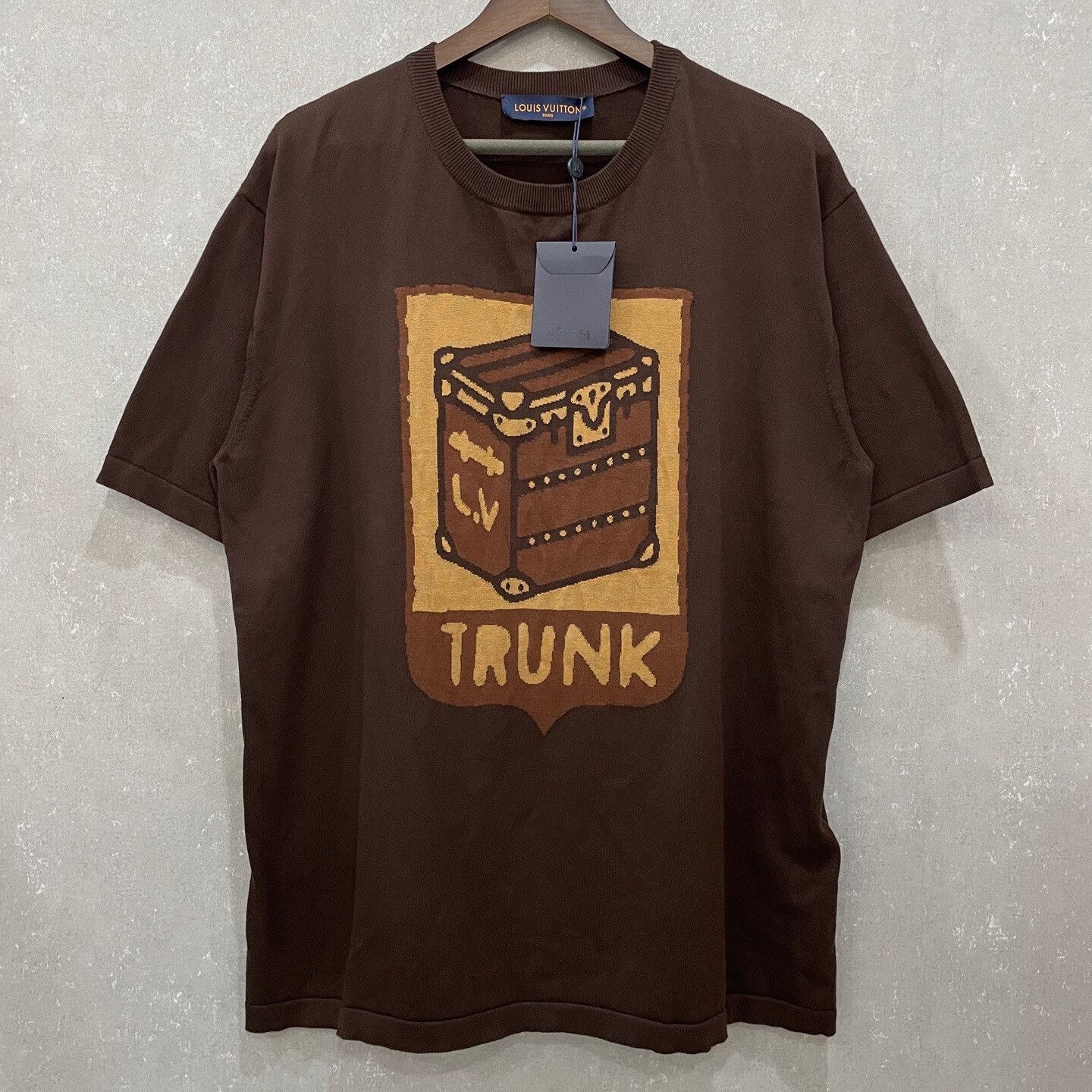 Louis Vuitton Louis Vuitton Pharrell Trunk Lovers Knit T-Shirt 4XL Size US XXL / EU 58 / 5 - 5 Thumbnail