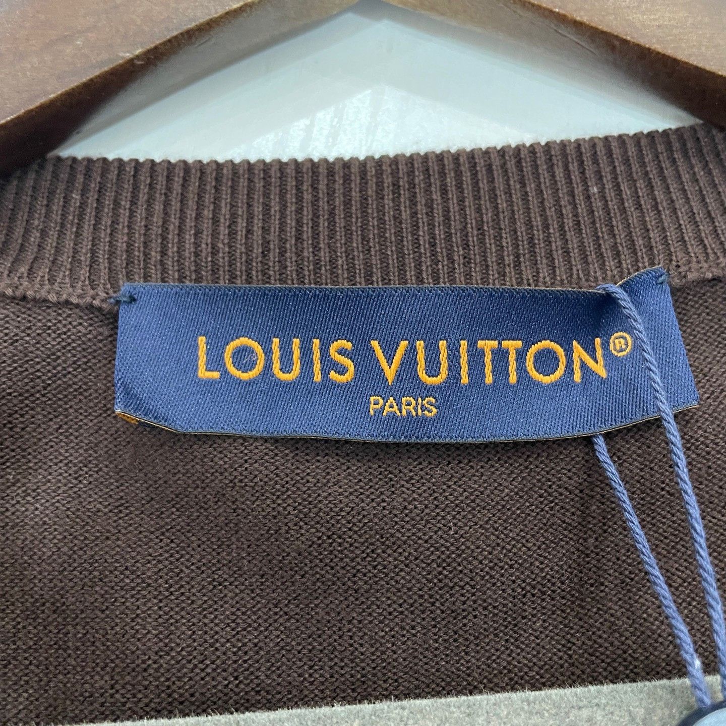 Louis Vuitton Louis Vuitton Pharrell Trunk Lovers Knit T-Shirt 4XL Size US XXL / EU 58 / 5 - 7 Thumbnail