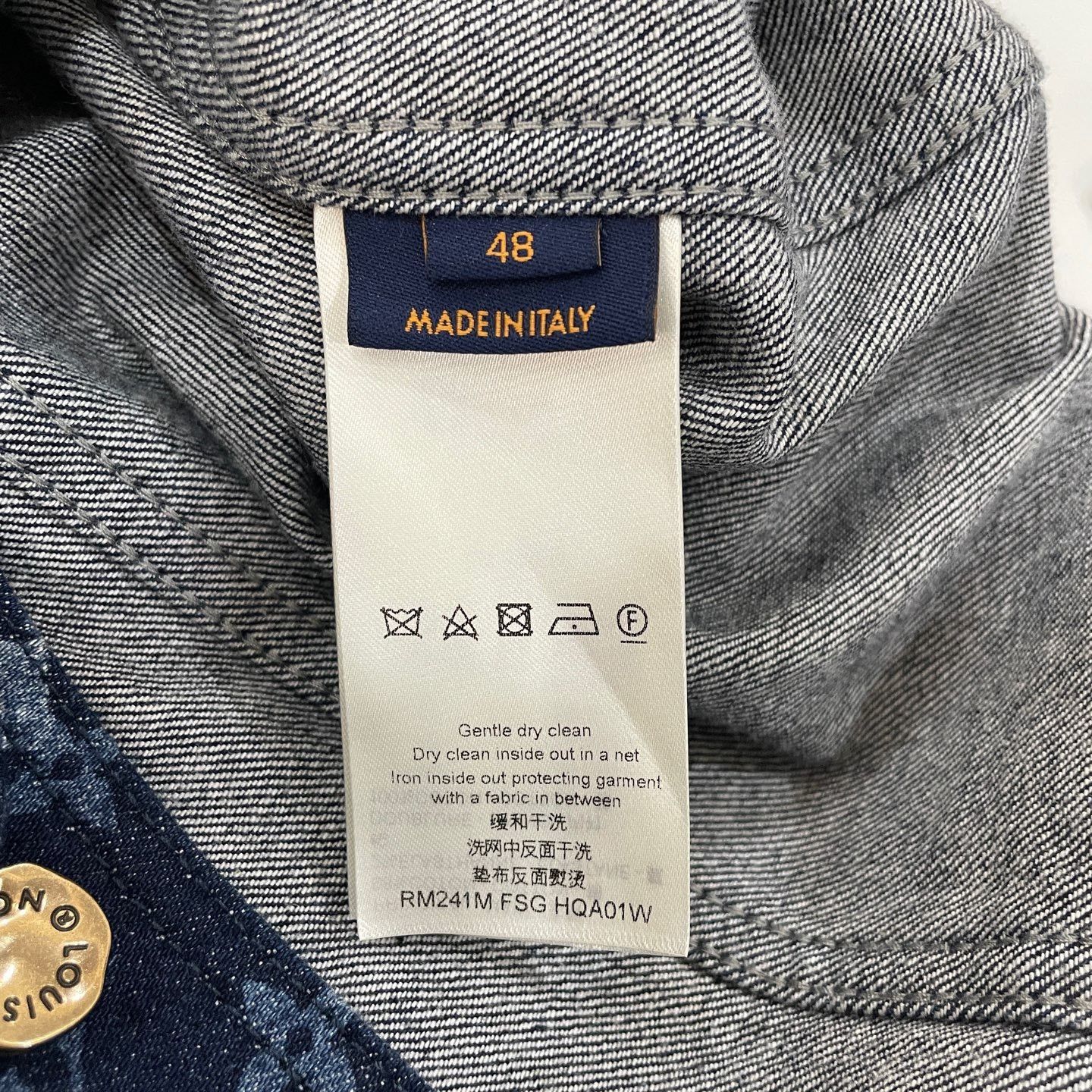 Louis Vuitton Louis Vuitton Tie-Dye Monogram Denim Jacket Size 48 Size US M / EU 48-50 / 2 - 8 Thumbnail