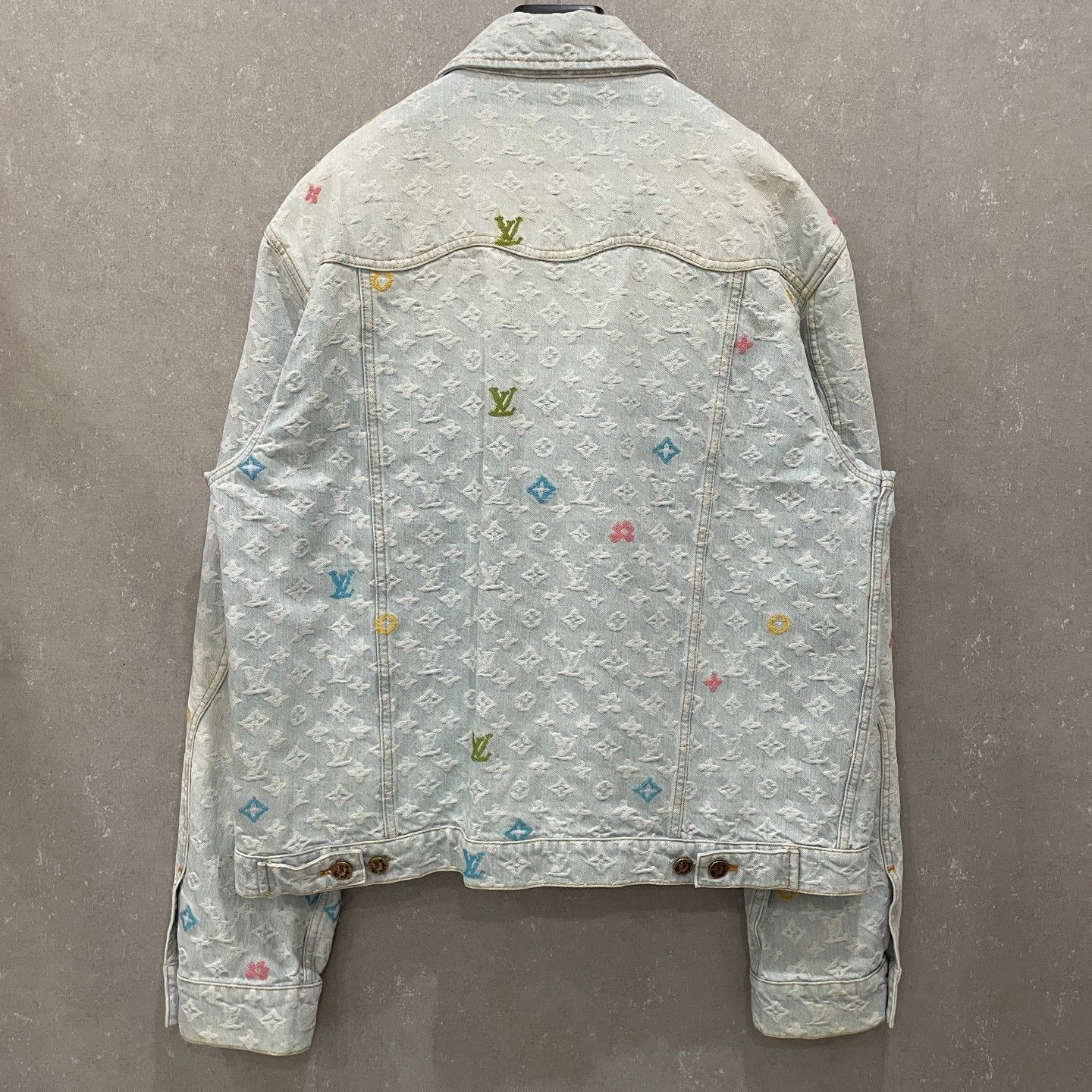 Louis Vuitton Louis Vuitton Tyler Monogram Denim Jacket 54 Size US L / EU 52-54 / 3 - 3 Thumbnail