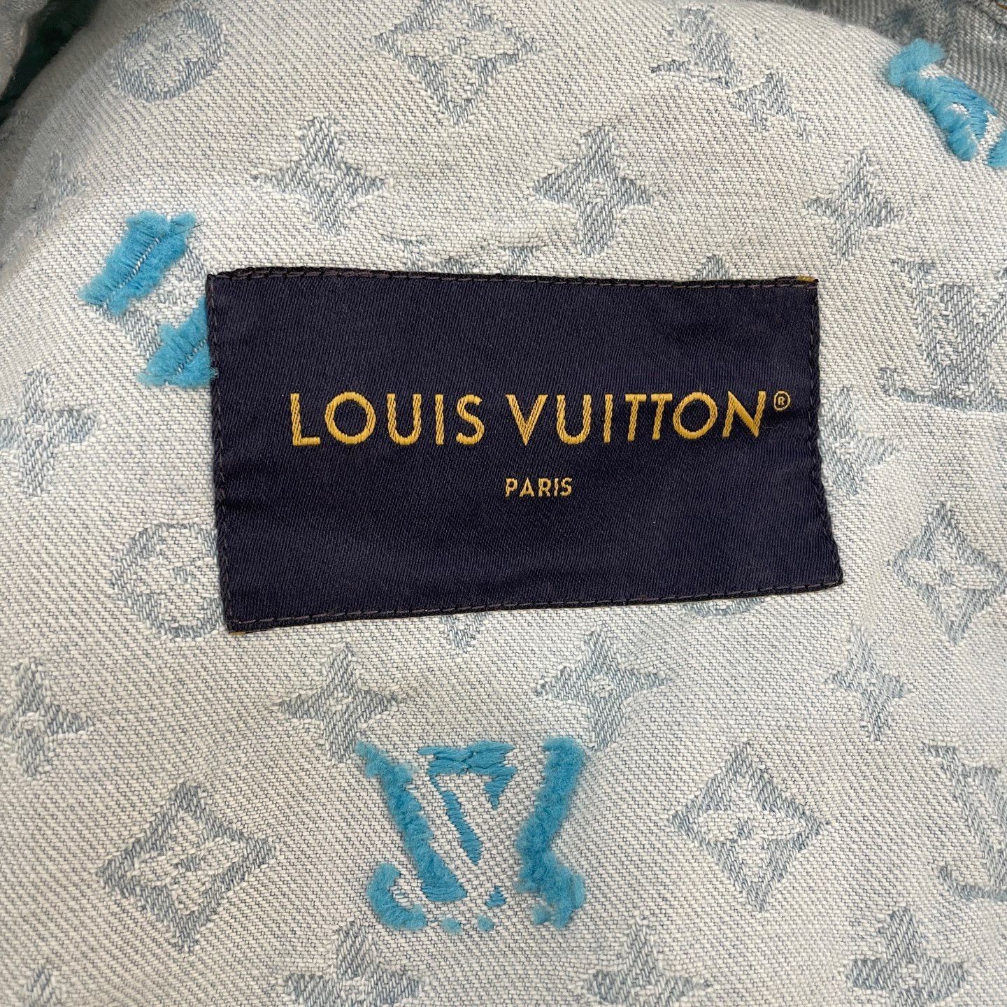 Louis Vuitton Louis Vuitton Tyler Monogram Denim Jacket 54 Size US L / EU 52-54 / 3 - 4 Thumbnail