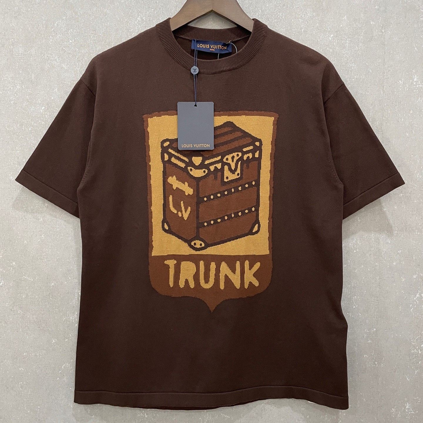 Louis Vuitton Louis Vuitton Trunk Flower Knit T-Shirt Size S Size US S / EU 44-46 / 1 - 4 Thumbnail