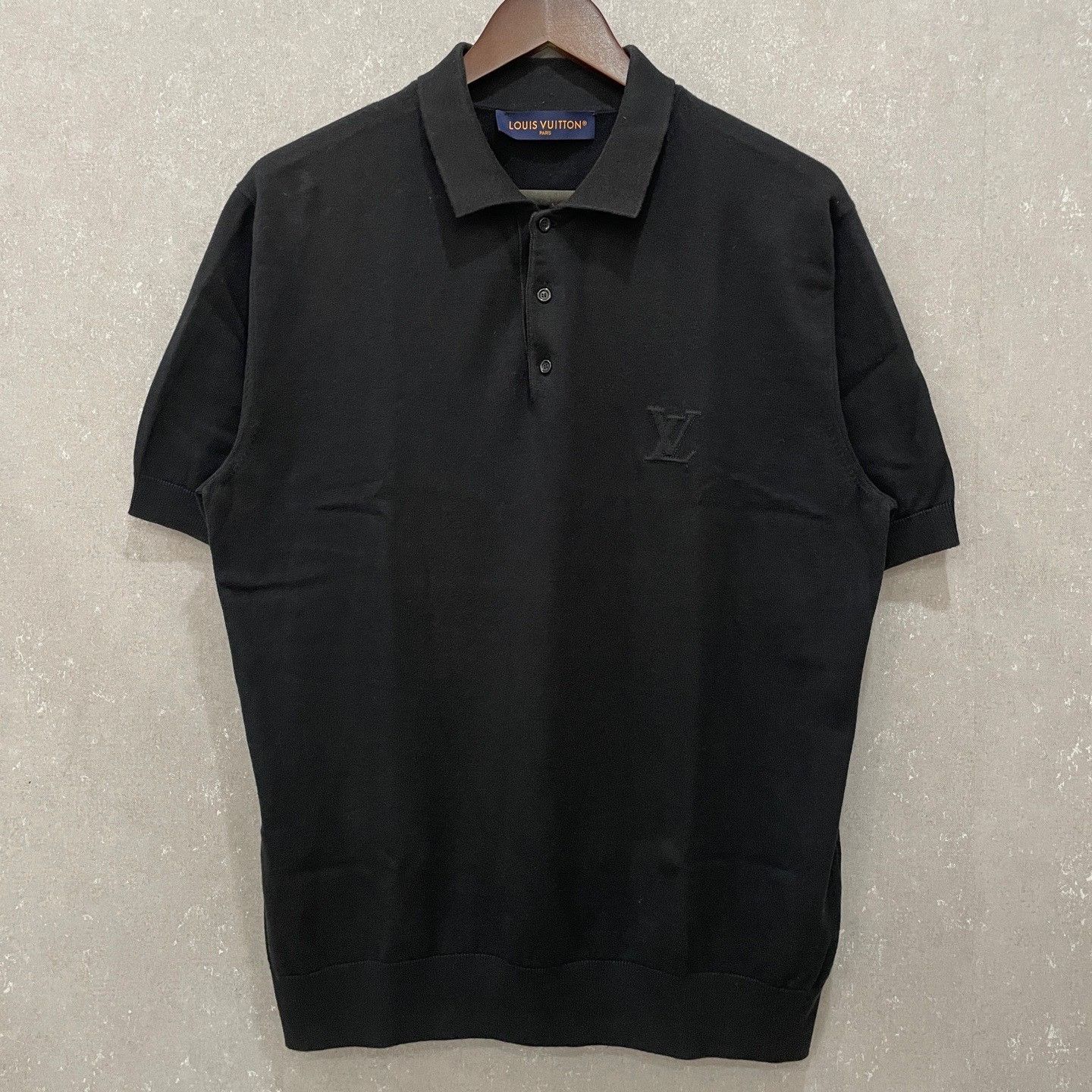 Louis Vuitton Louis Vuitton Cotton Cashmere Monogram Polo L Size US L / EU 52-54 / 3 - 3 Thumbnail