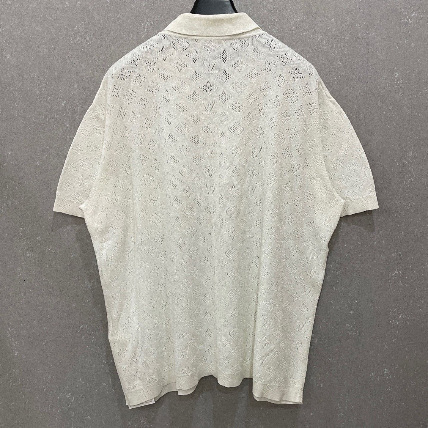 Louis Vuitton Louis Vuitton Open Knit Short Sleeve Shirt L Size US L / EU 52-54 / 3 - 3 Thumbnail