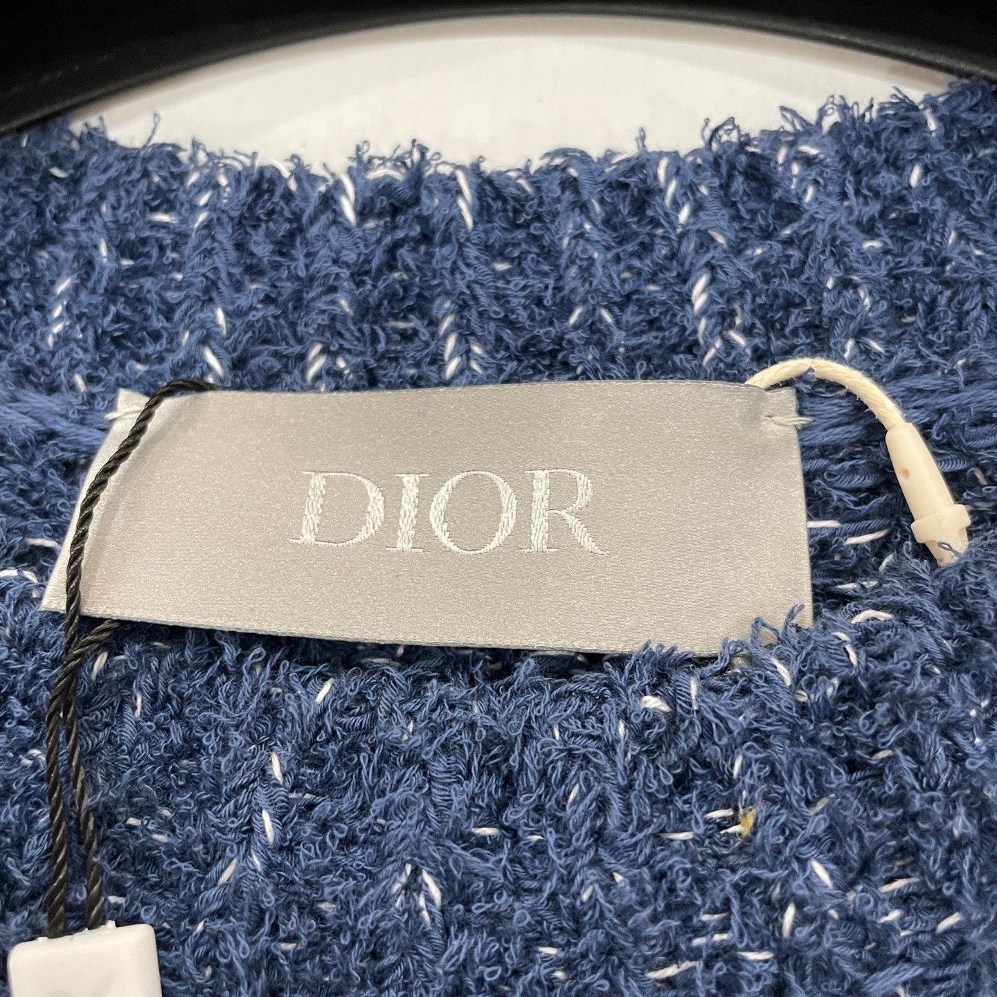 Dior Dior Logo Short Sleeve Knit Sweater Size L Size US L / EU 52-54 / 3 - 4 Thumbnail