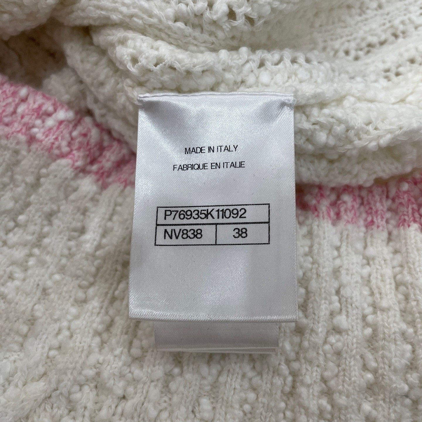 Chanel Chanel Knit Cashmere Blend Sweater FR 38 Size S / US 4 / IT 40 - 5 Thumbnail