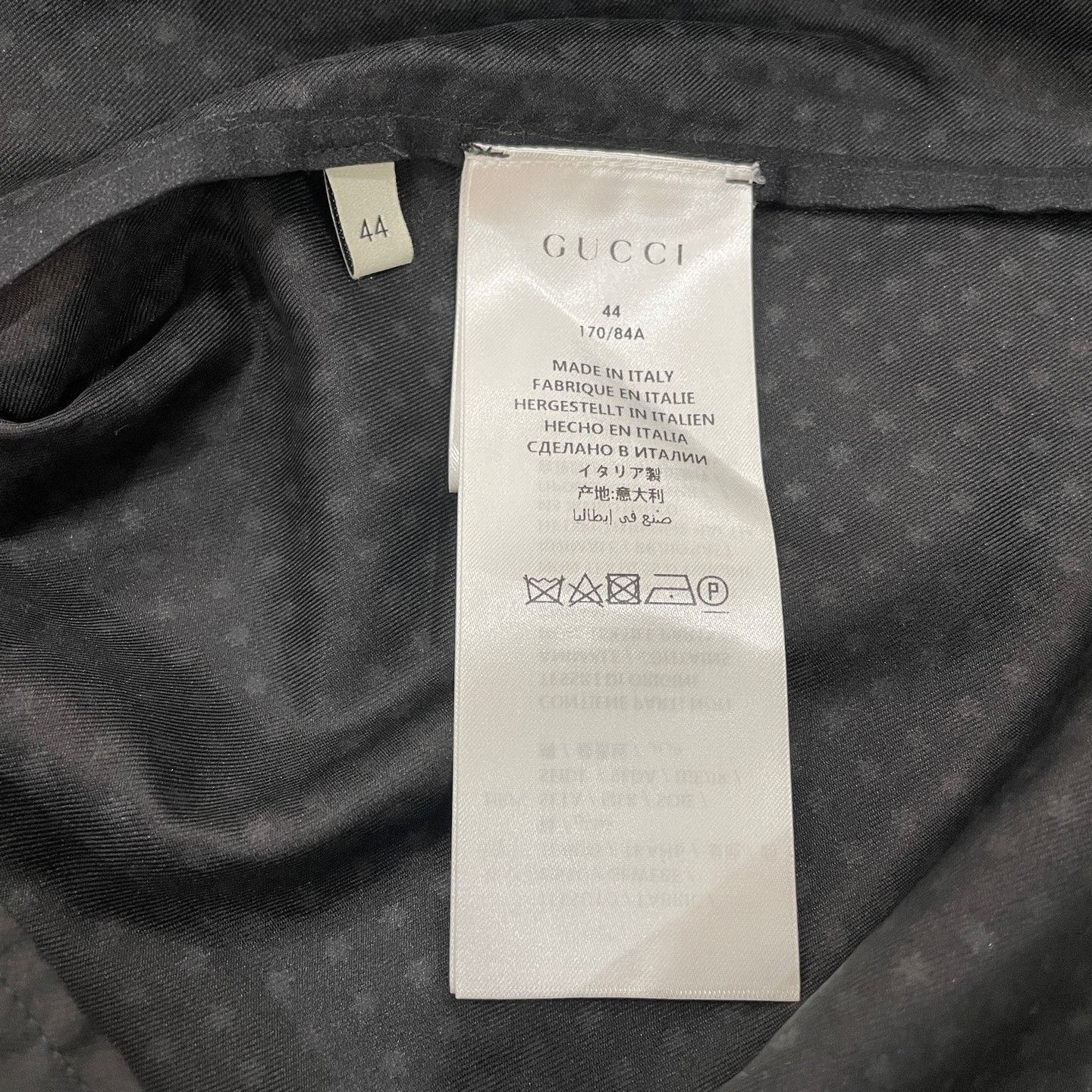 Gucci Gucci Star Print Silk Short Sleeve Shirt 44 Size US S / EU 44-46 / 1 - 5 Thumbnail