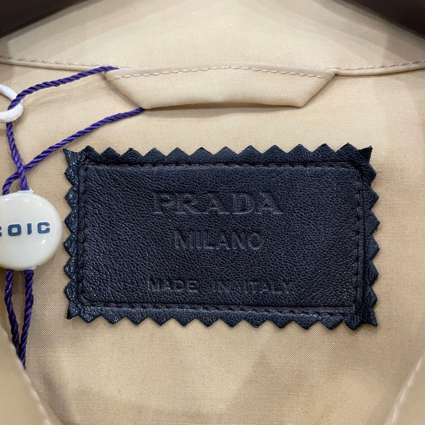 Prada Prada Belted Cotton Trench Coat Size 42 Size M / US 6-8 / IT 42-44 - 4 Thumbnail