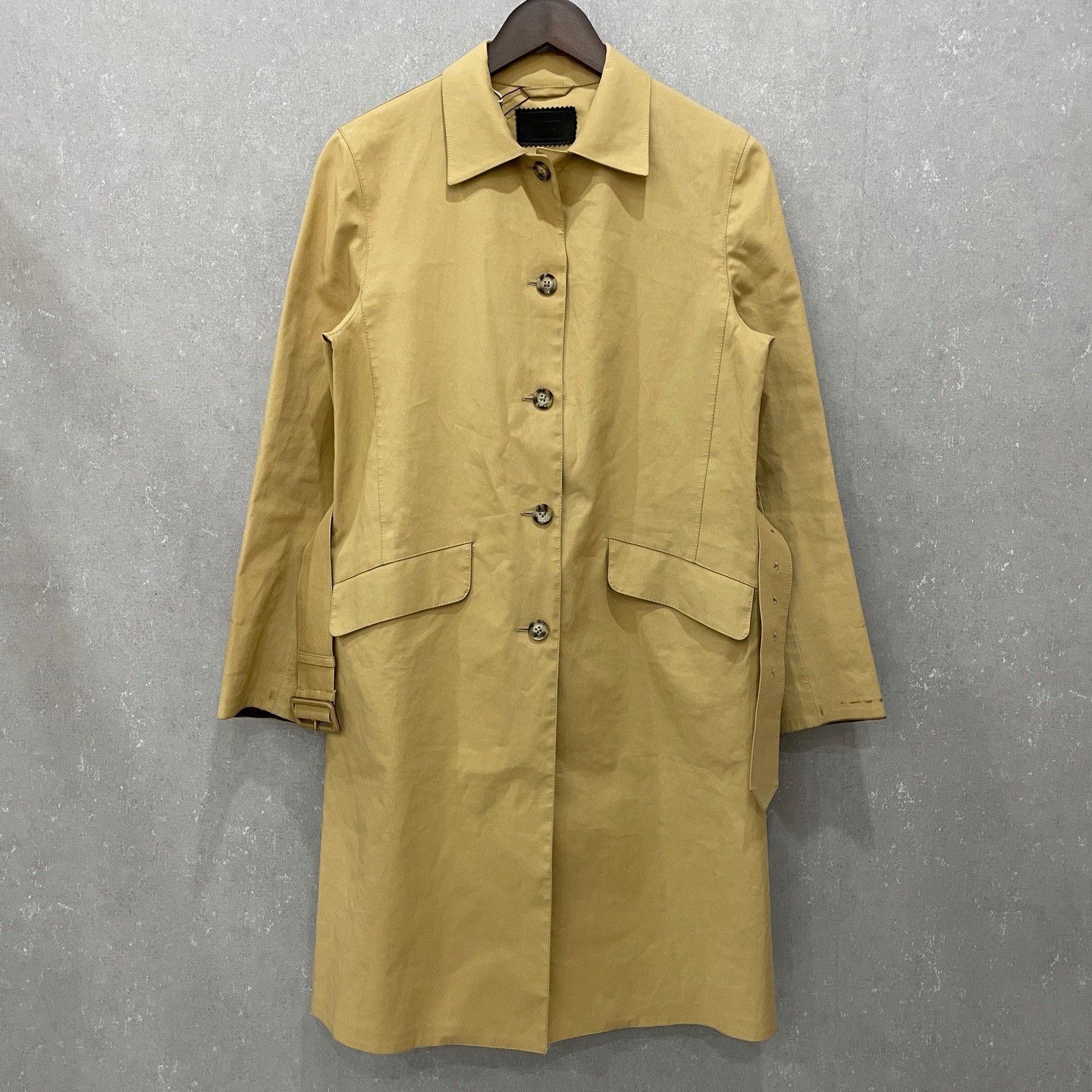 Prada Prada Belted Cotton Trench Coat Size 42 Size M / US 6-8 / IT 42-44 - 2 Thumbnail