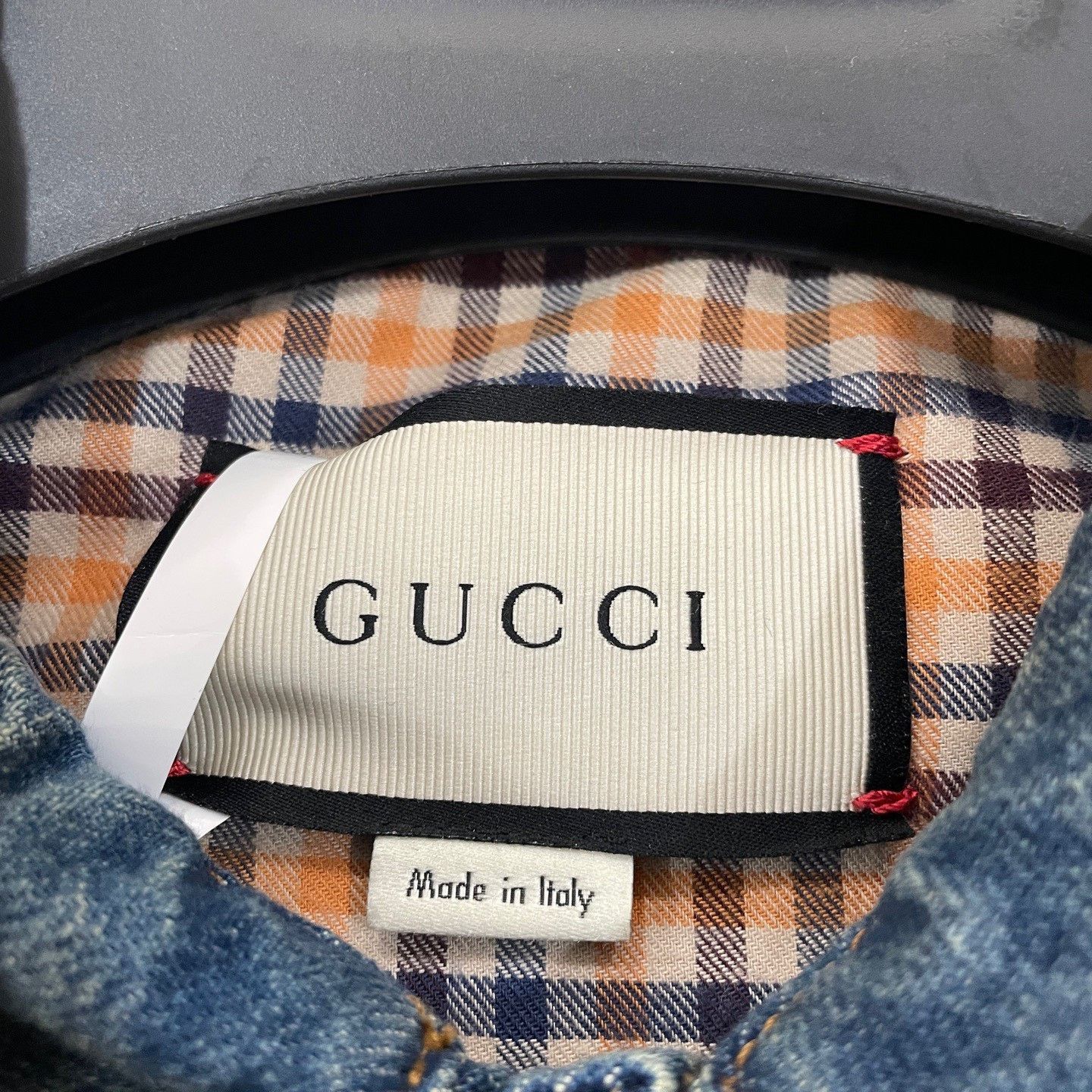 Gucci Gucci Embroidered Studded Denim Jacket Size 46 Size US S / EU 44-46 / 1 - 4 Thumbnail