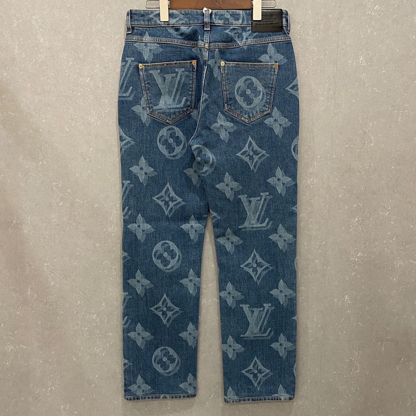 Louis Vuitton Louis Vuitton Monogram Denim Jeans 31 Size US 31 - 4 Thumbnail