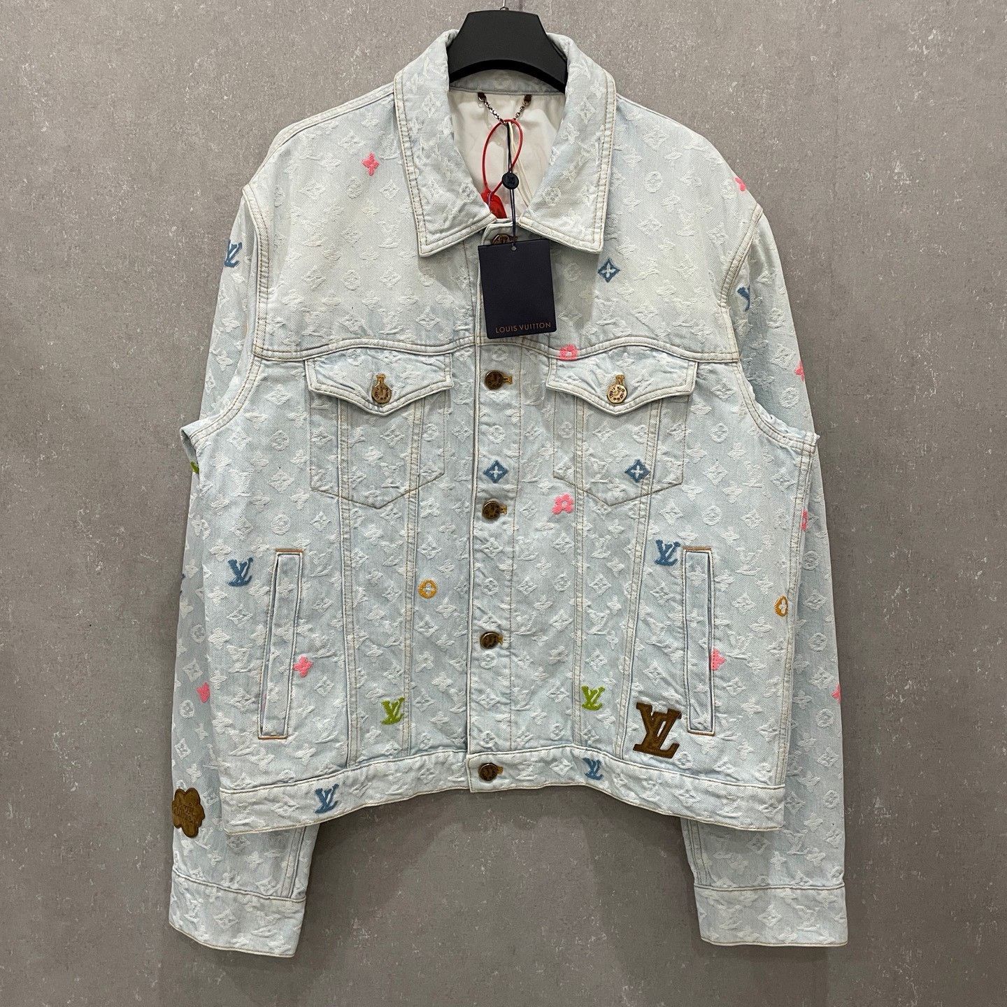 Louis Vuitton Louis Vuitton x Tyler Monogram Denim Jacket 52 Size US L / EU 52-54 / 3 - 3 Thumbnail